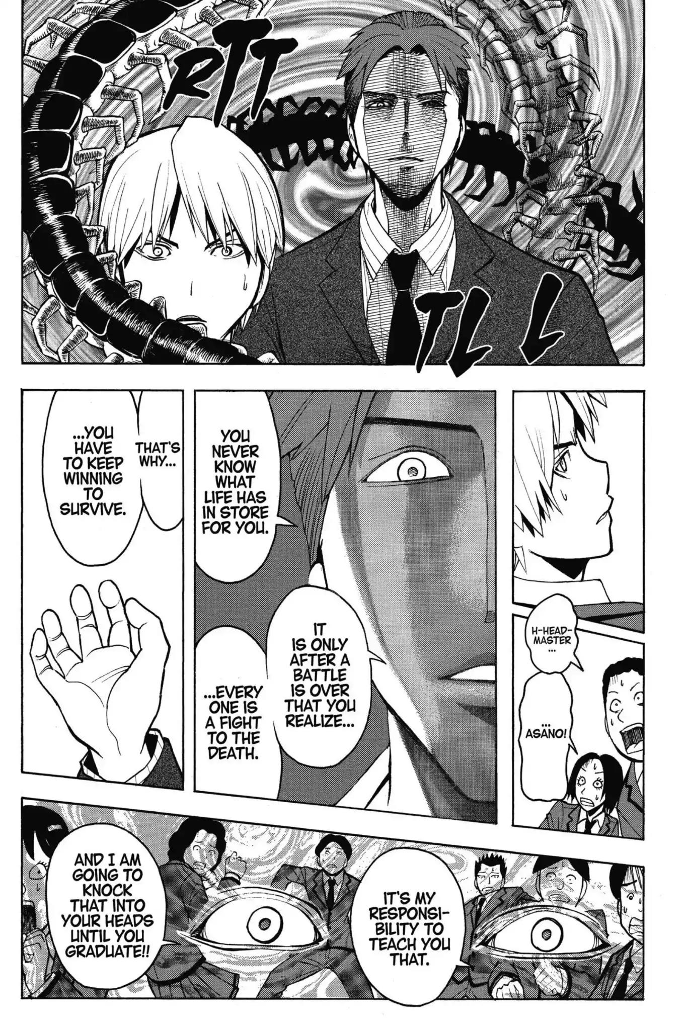 Ansatsu Kyoushitsu Chapter 123 page 9 - Chapter 123: Vol.14 CLASS 123: Time for a Revelation