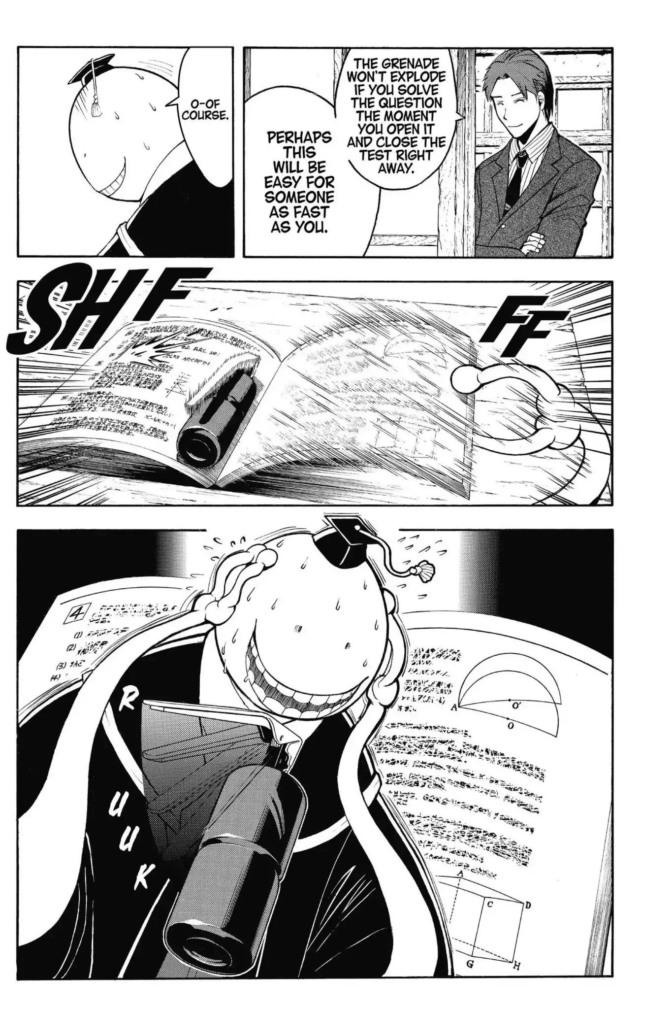 Ansatsu Kyoushitsu Chapter 124 page 11 - Chapter 124: Vol.14 CLASS 124: Time for a Teacher's Exam