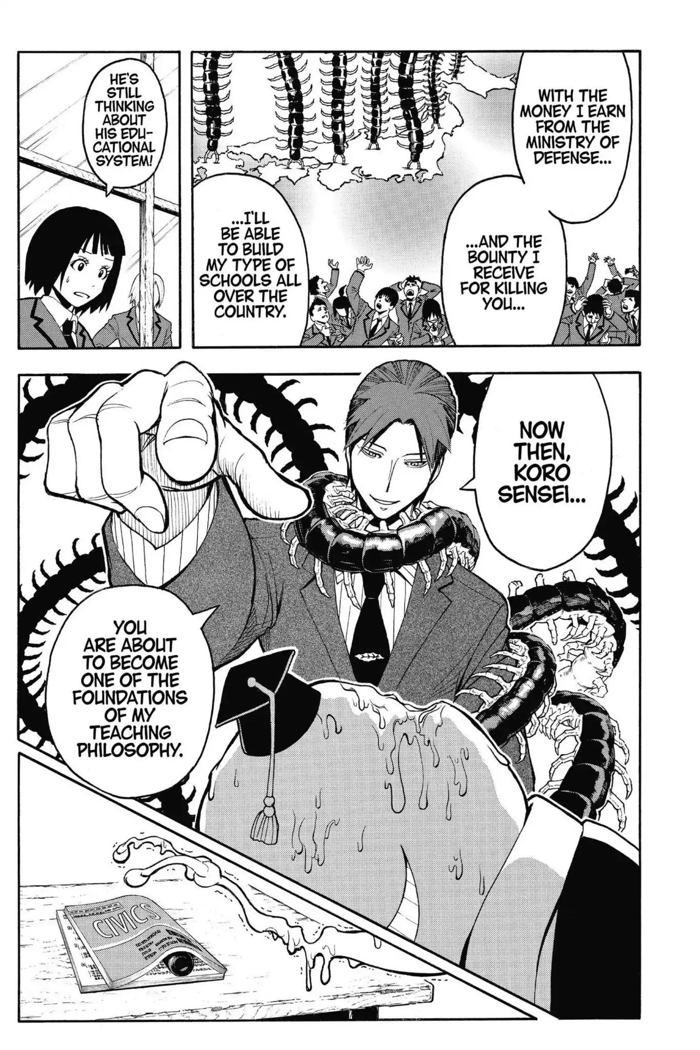 Ansatsu Kyoushitsu Chapter 124 page 15 - Chapter 124: Vol.14 CLASS 124: Time for a Teacher's Exam