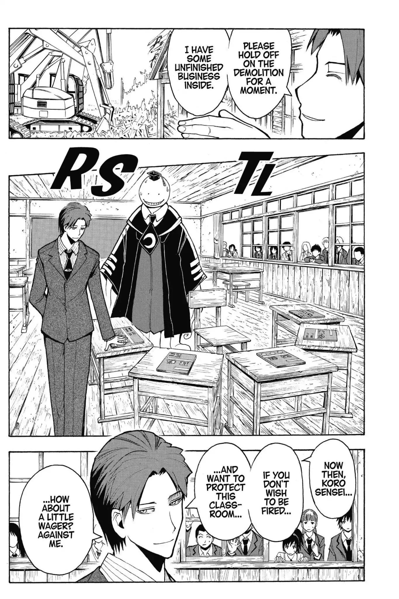 Ansatsu Kyoushitsu Chapter 124 page 3 - Chapter 124: Vol.14 CLASS 124: Time for a Teacher's Exam
