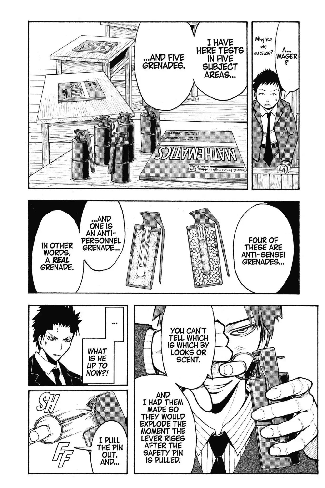 Ansatsu Kyoushitsu Chapter 124 page 4 - Chapter 124: Vol.14 CLASS 124: Time for a Teacher's Exam