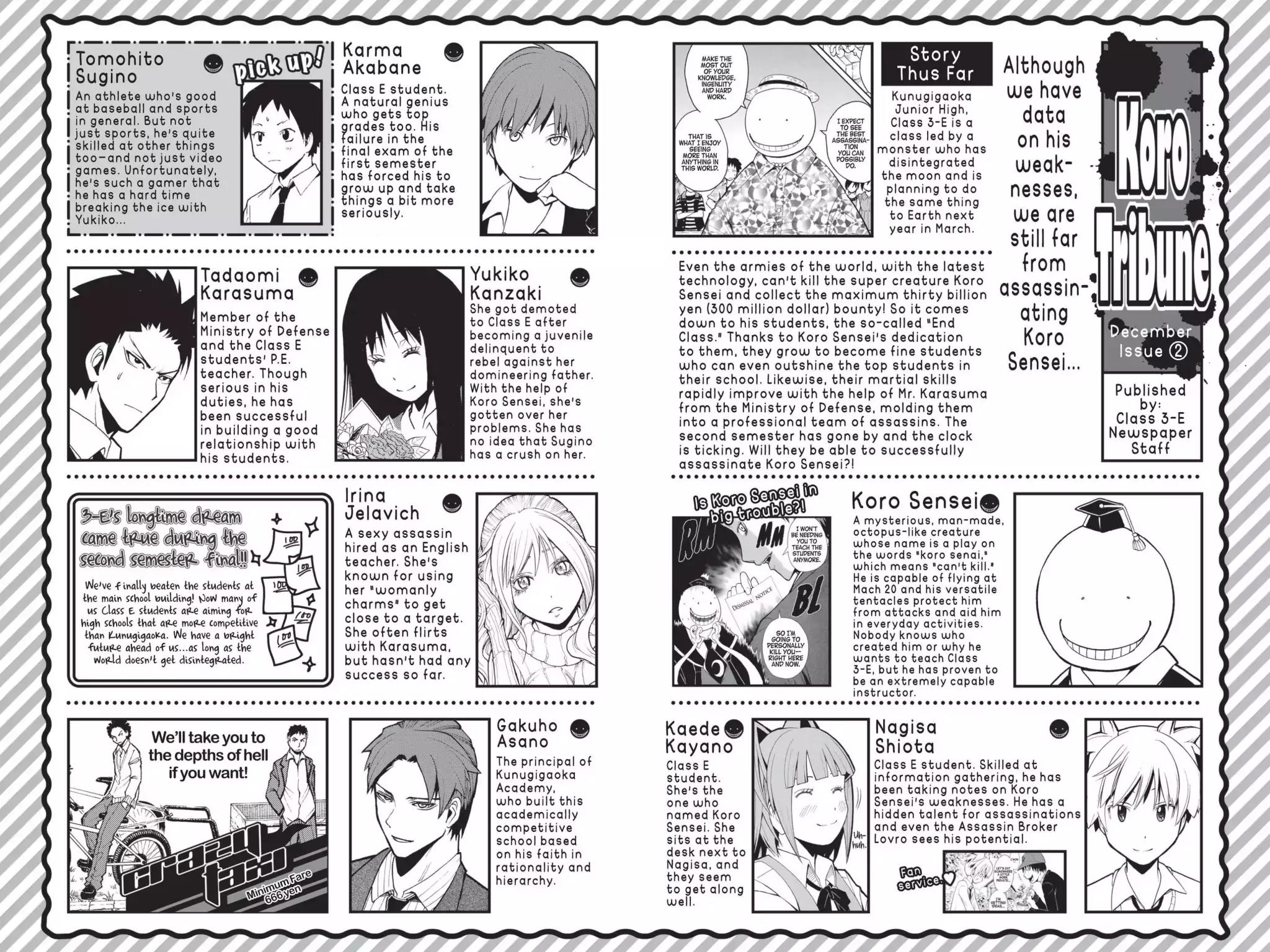 Ansatsu Kyoushitsu Chapter 125 page 5 - Chapter 125: Vol.15 CLASS 125: Time to Be Perfect