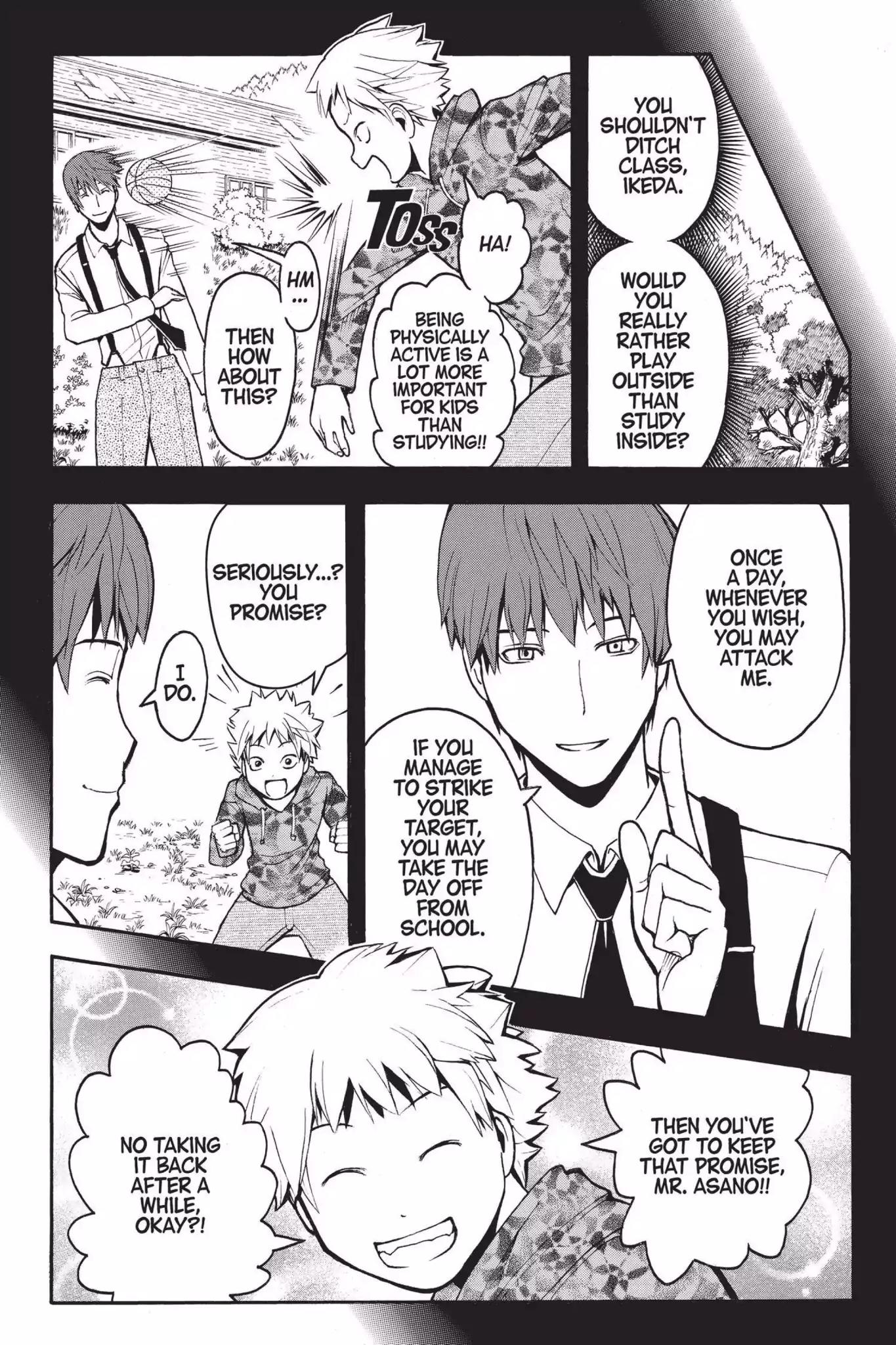 Ansatsu Kyoushitsu Chapter 126 page 11 - Chapter 126: Vol.15 CLASS 126: Time to Let Live