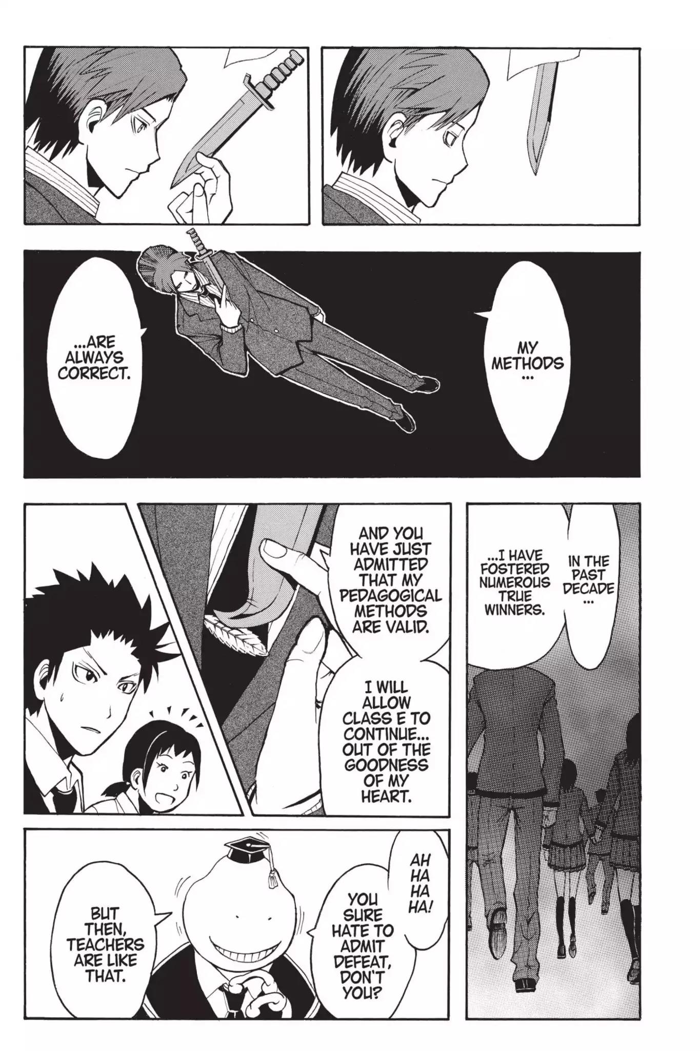 Ansatsu Kyoushitsu Chapter 126 page 12 - Chapter 126: Vol.15 CLASS 126: Time to Let Live