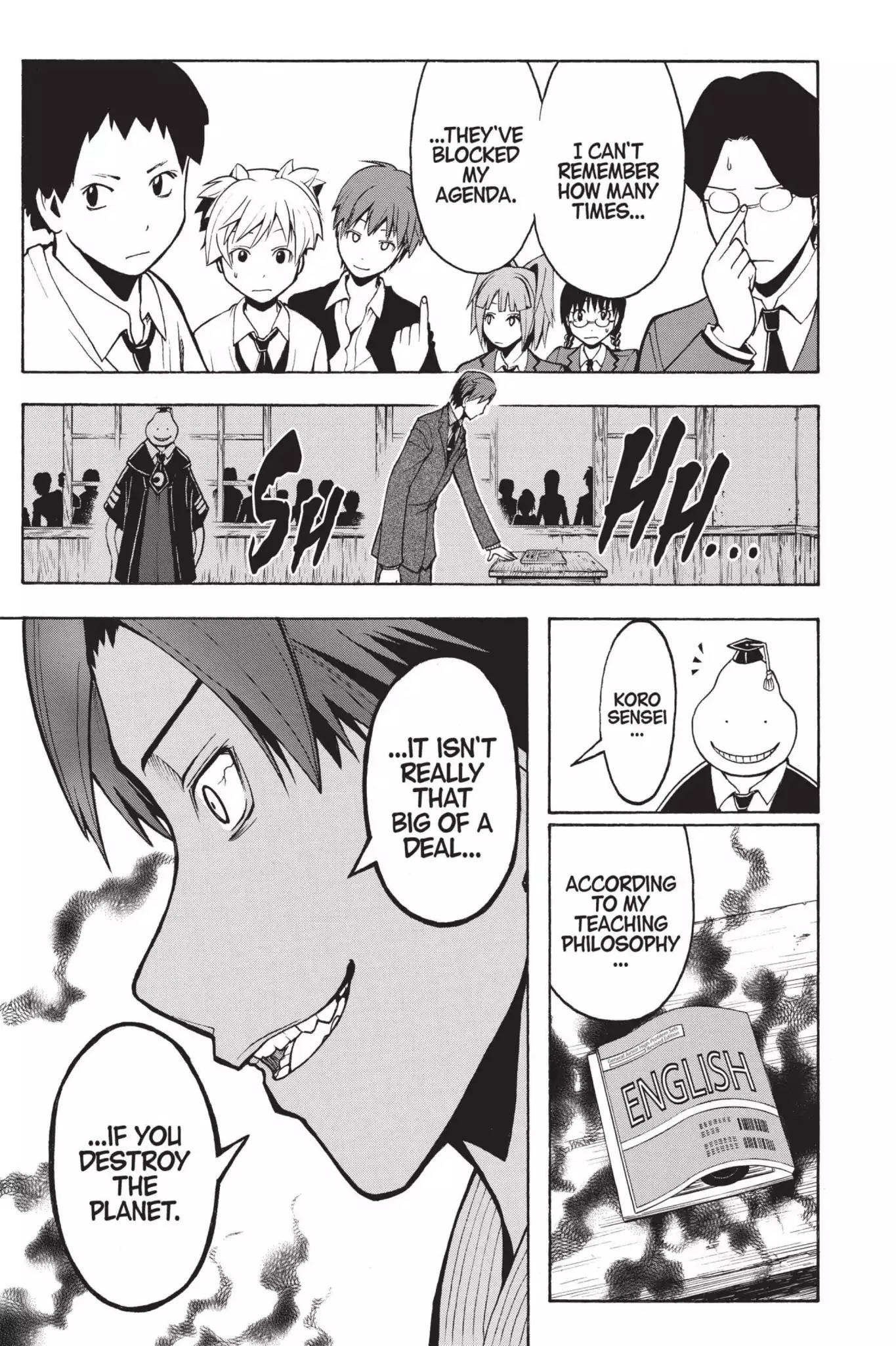 Ansatsu Kyoushitsu Chapter 126 page 3 - Chapter 126: Vol.15 CLASS 126: Time to Let Live