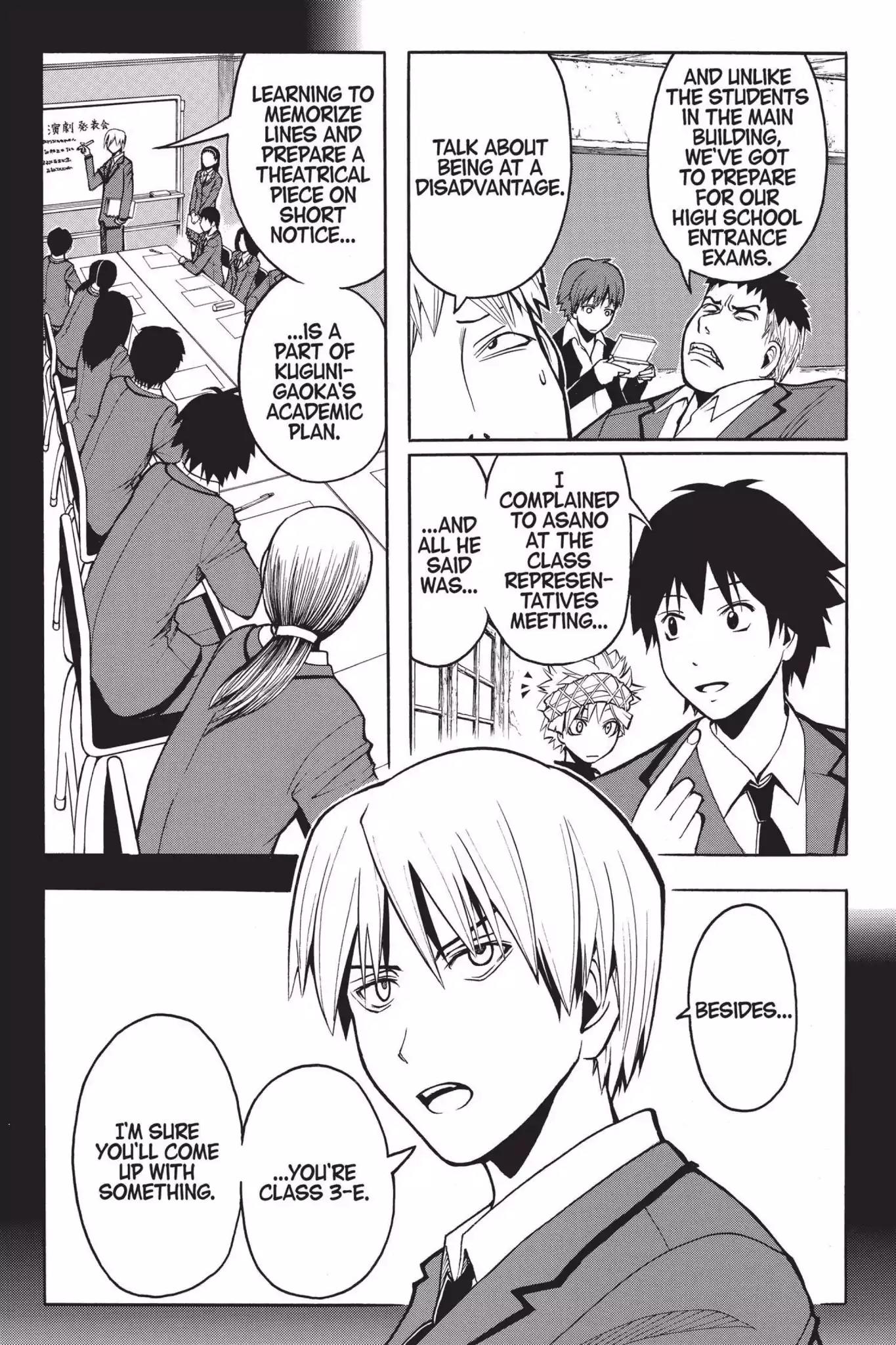 Ansatsu Kyoushitsu Chapter 127 page 3 - Chapter 127: Vol.15 CLASS 127: Showtime!