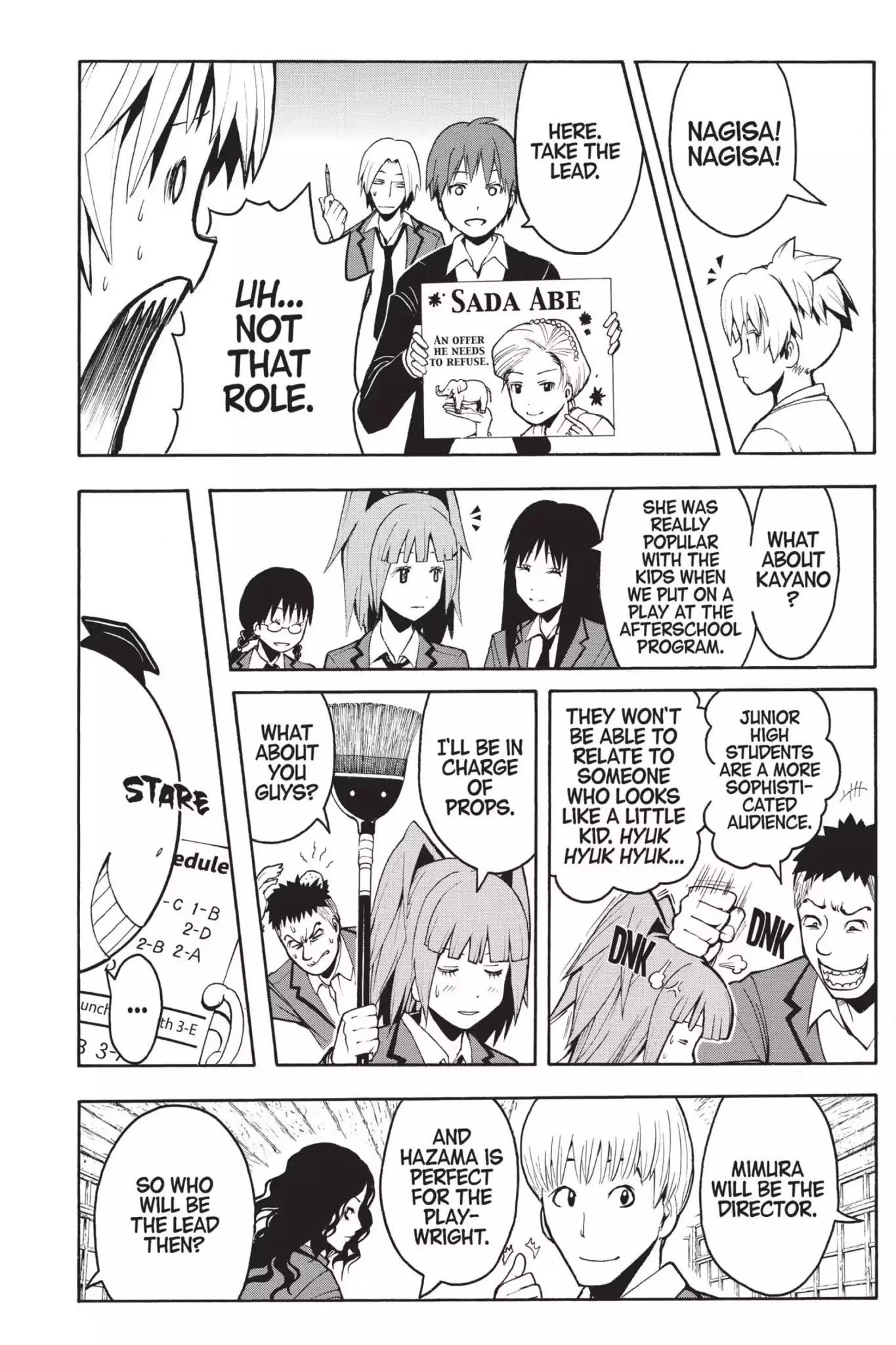 Ansatsu Kyoushitsu Chapter 127 page 6 - Chapter 127: Vol.15 CLASS 127: Showtime!