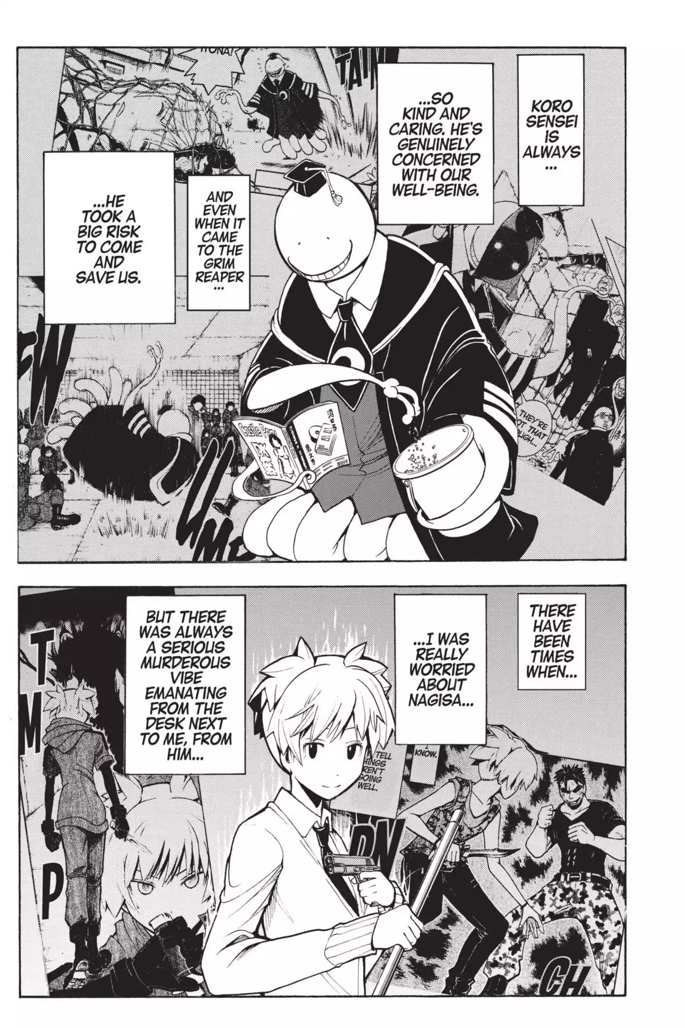 Ansatsu Kyoushitsu Chapter 128 page 11 - Chapter 128: Vol.15 CLASS 128: Time for a Storm