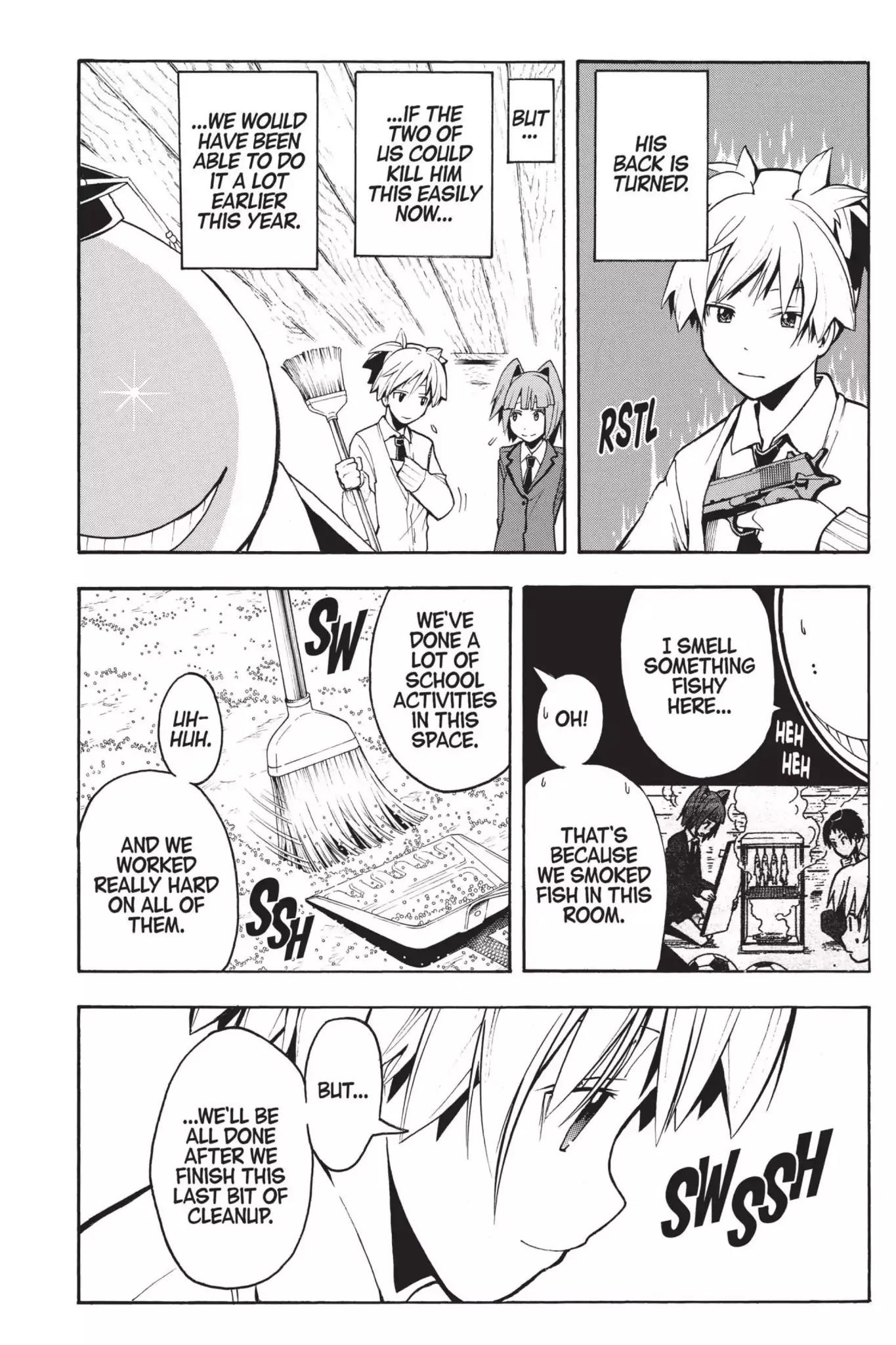 Ansatsu Kyoushitsu Chapter 128 page 8 - Chapter 128: Vol.15 CLASS 128: Time for a Storm