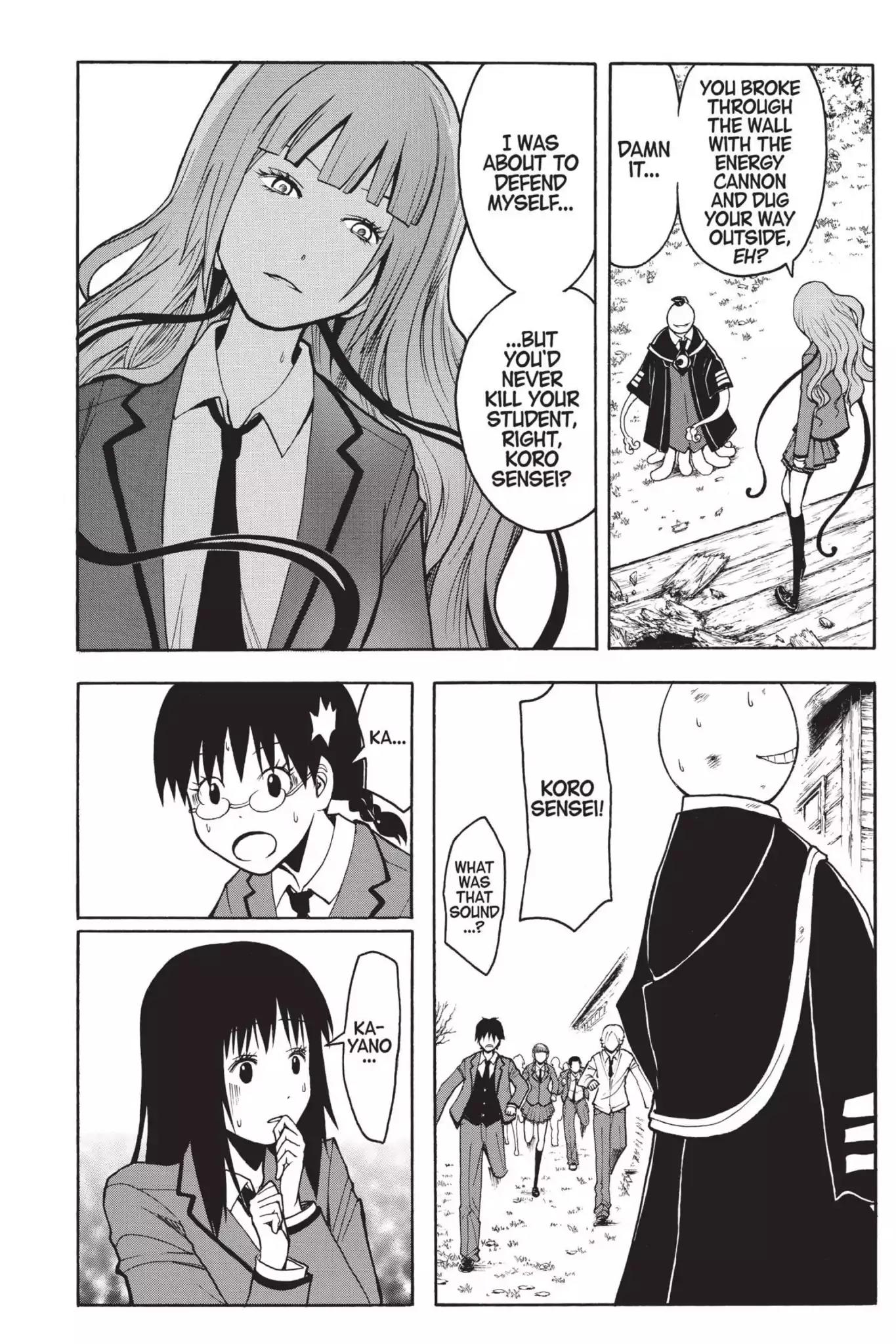 Ansatsu Kyoushitsu Chapter 129 page 11 - Chapter 129: Vol.15 CLASS 129: True Identity Time
