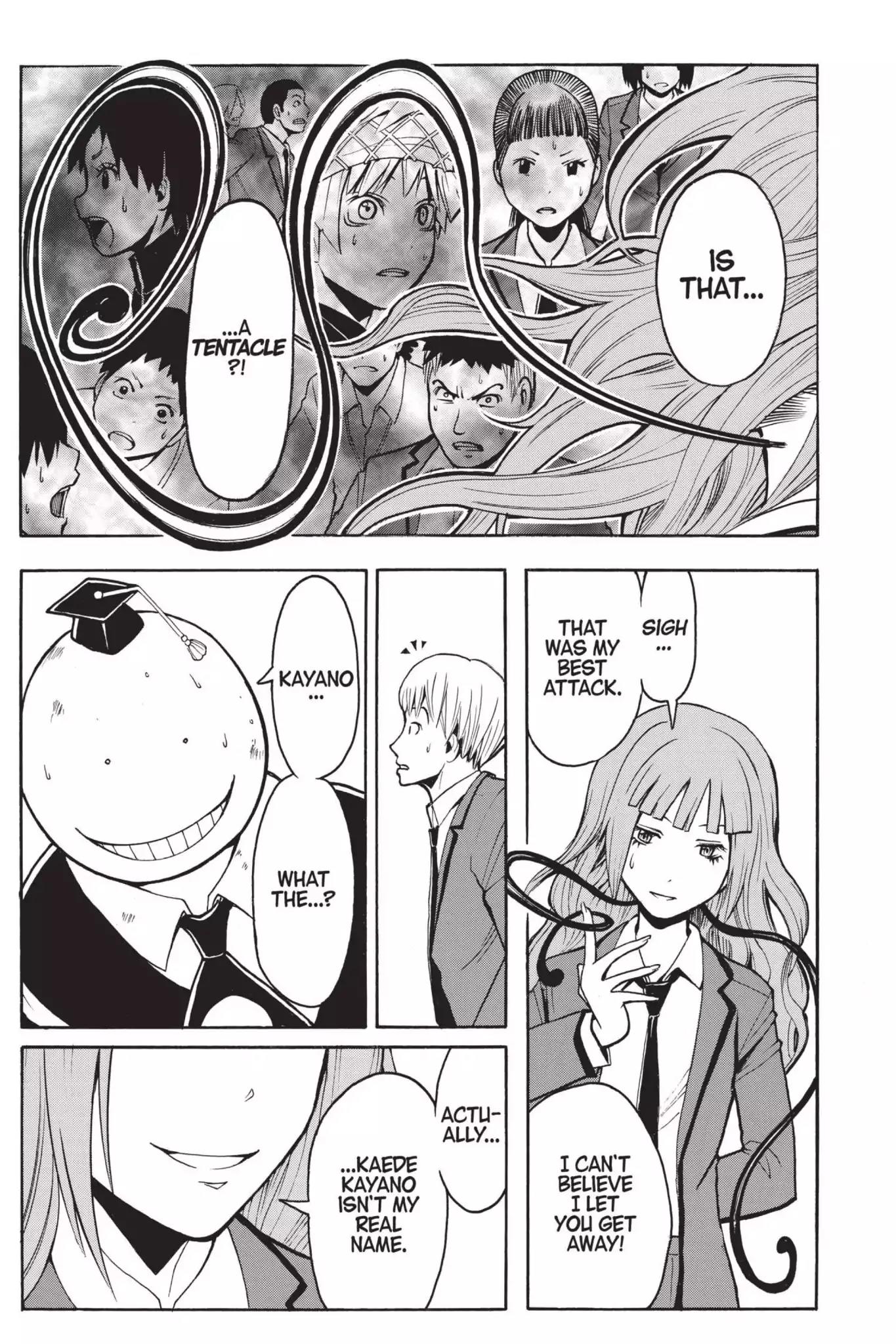 Ansatsu Kyoushitsu Chapter 129 page 12 - Chapter 129: Vol.15 CLASS 129: True Identity Time