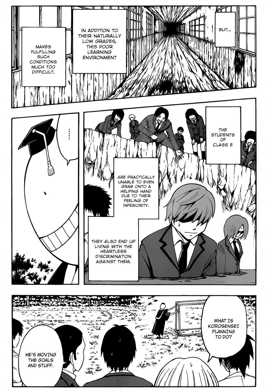 Ansatsu Kyoushitsu Chapter 13 page 10 - Chapter 13 : Spinning Time.