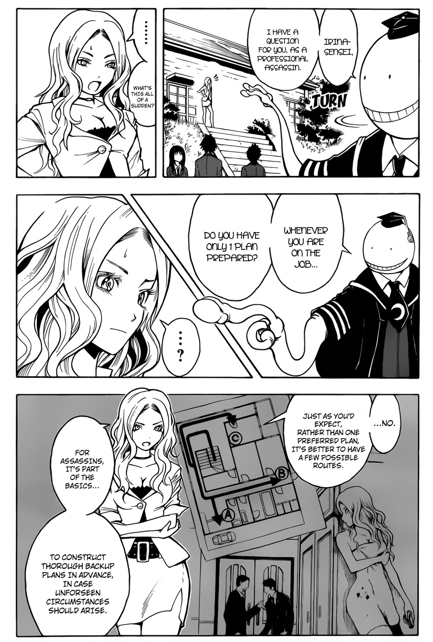 Ansatsu Kyoushitsu Chapter 13 page 11 - Chapter 13 : Spinning Time.