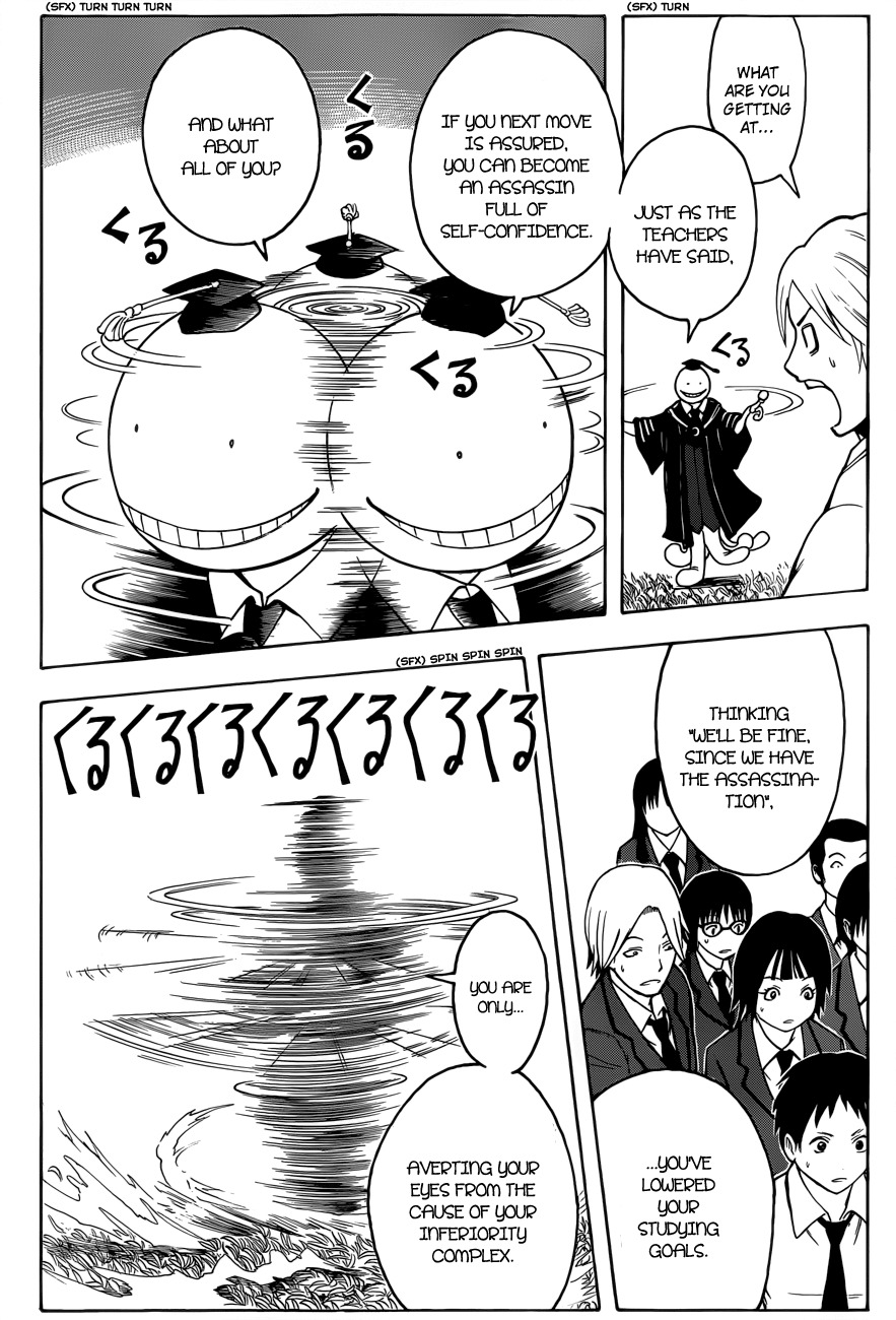 Ansatsu Kyoushitsu Chapter 13 page 13 - Chapter 13 : Spinning Time.