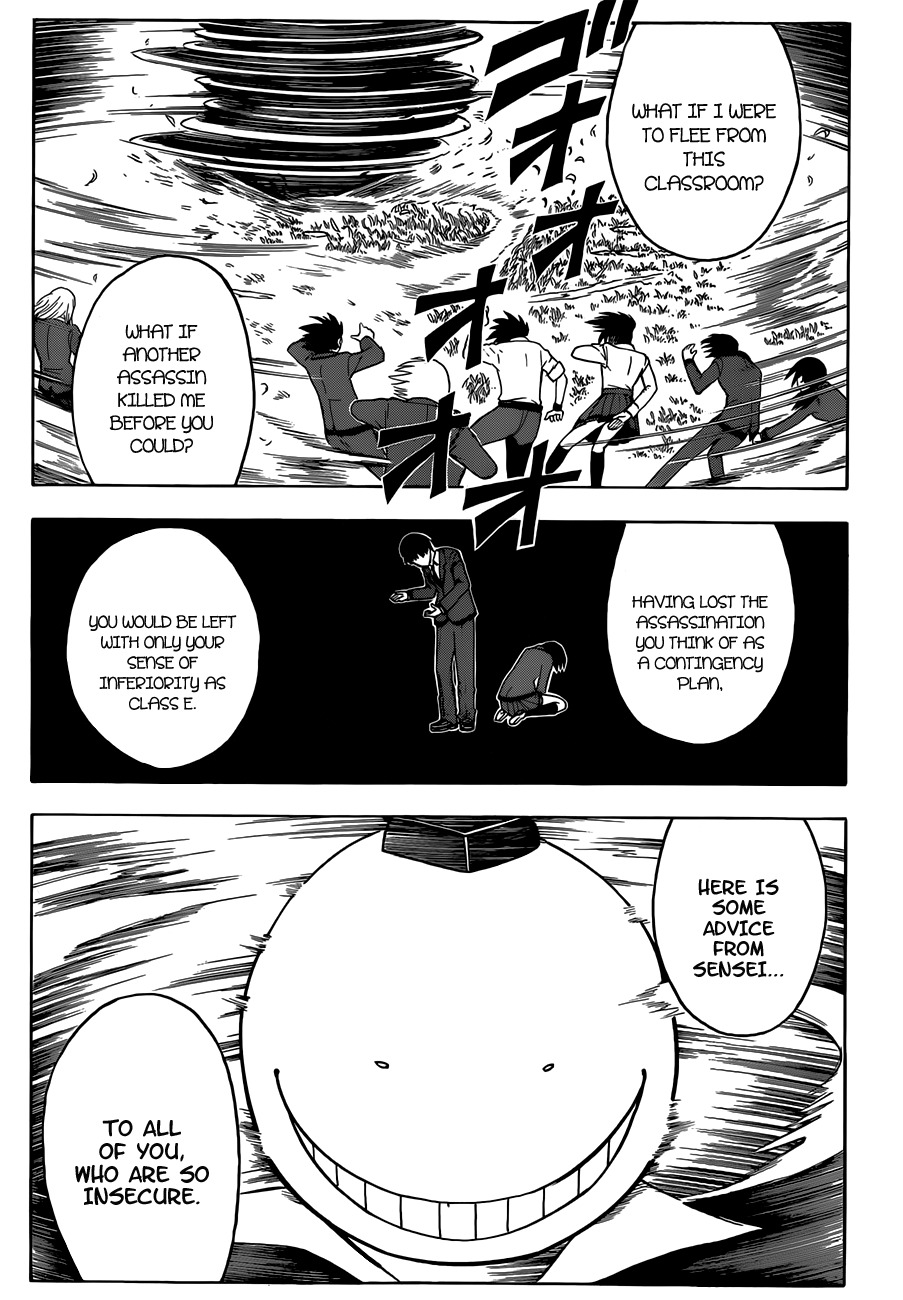 Ansatsu Kyoushitsu Chapter 13 page 14 - Chapter 13 : Spinning Time.
