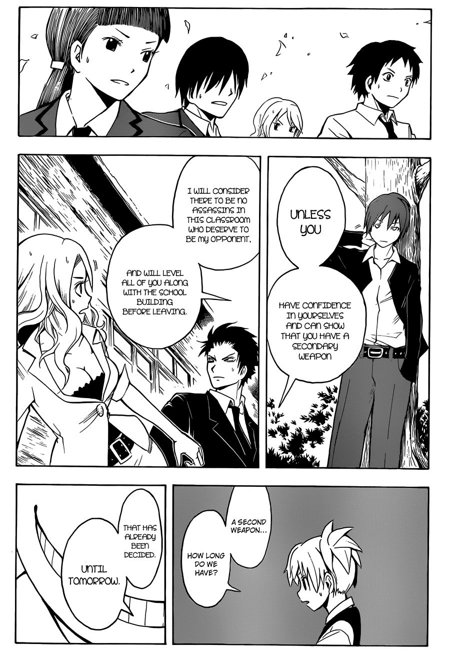 Ansatsu Kyoushitsu Chapter 13 page 18 - Chapter 13 : Spinning Time.