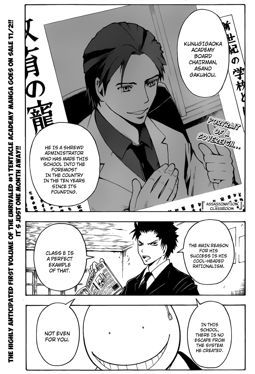 Ansatsu Kyoushitsu Chapter 13 page 2 - Chapter 13 : Spinning Time.