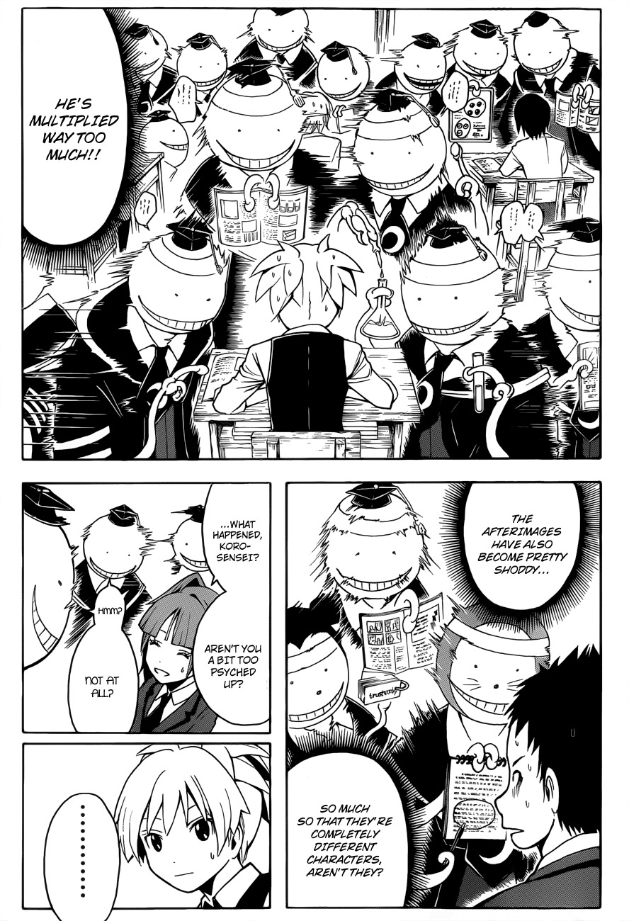 Ansatsu Kyoushitsu Chapter 13 page 4 - Chapter 13 : Spinning Time.