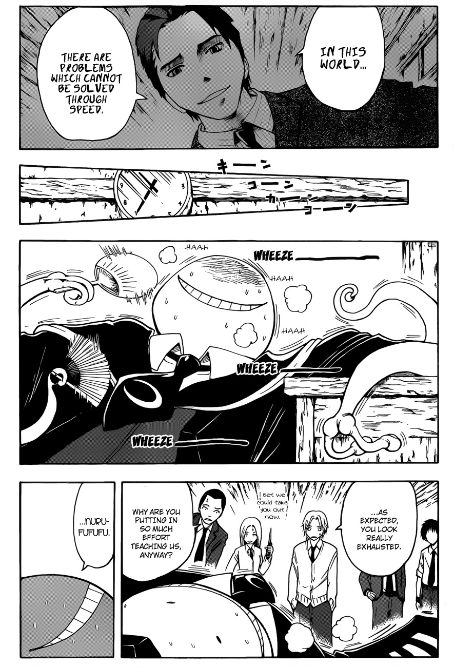 Ansatsu Kyoushitsu Chapter 13 page 5 - Chapter 13 : Spinning Time.