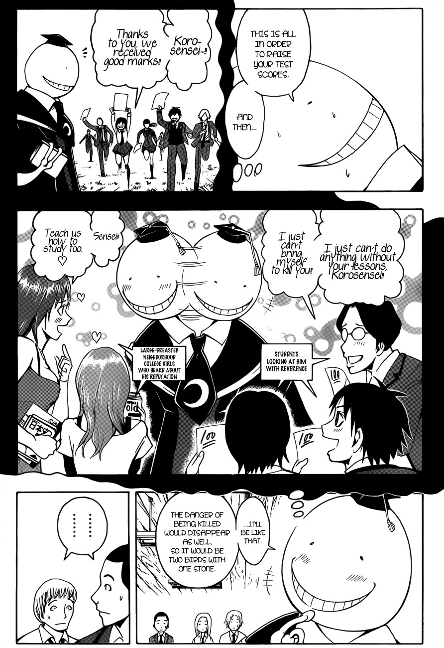 Ansatsu Kyoushitsu Chapter 13 page 6 - Chapter 13 : Spinning Time.