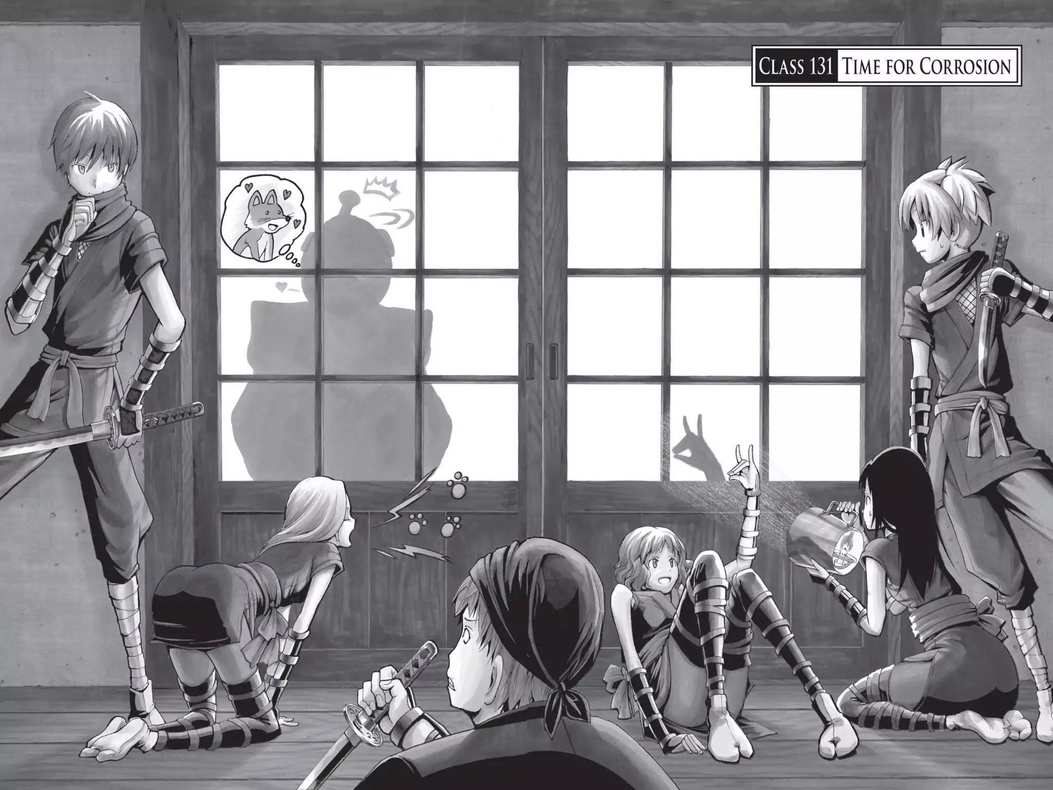 Ansatsu Kyoushitsu Chapter 131 page 2 - Chapter 131: Vol.15 CLASS 131: Time for Corrosion