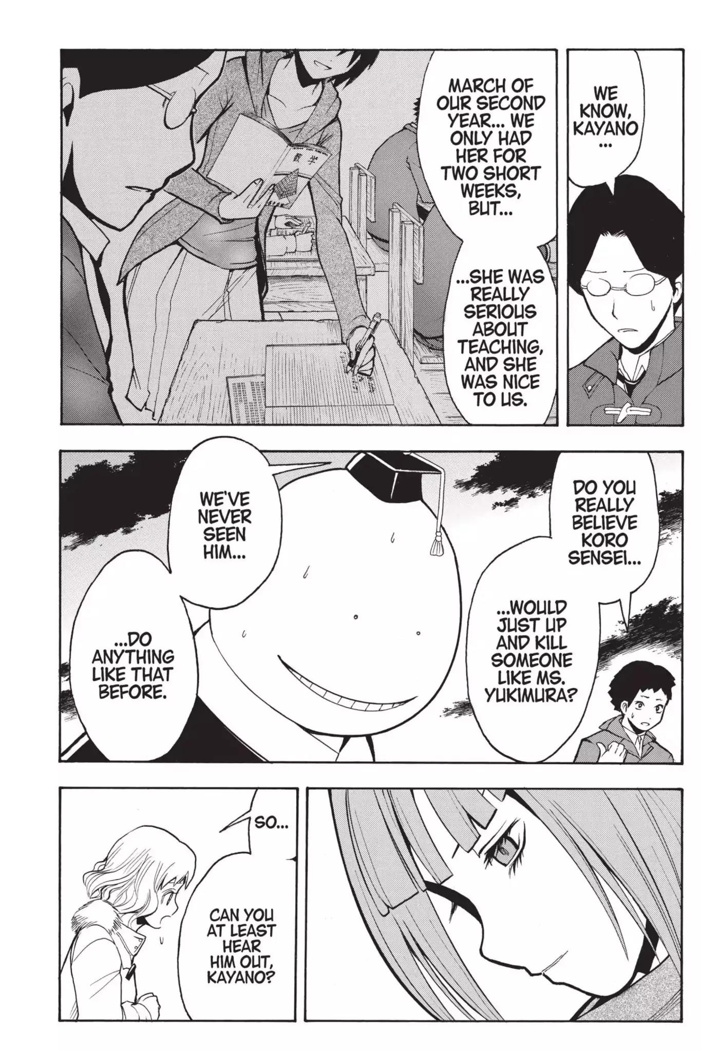 Ansatsu Kyoushitsu Chapter 131 page 7 - Chapter 131: Vol.15 CLASS 131: Time for Corrosion