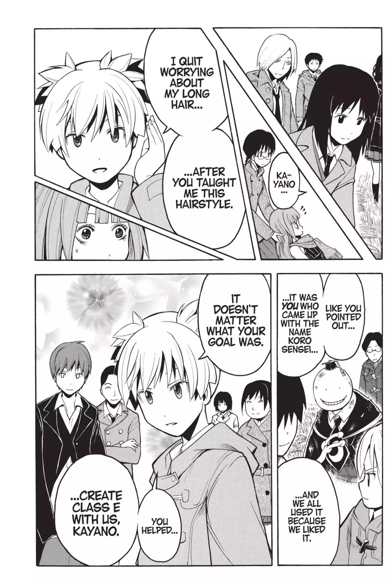 Ansatsu Kyoushitsu Chapter 133 page 10 - Chapter 133: Vol.15 CLASS 133: Time for a Confession