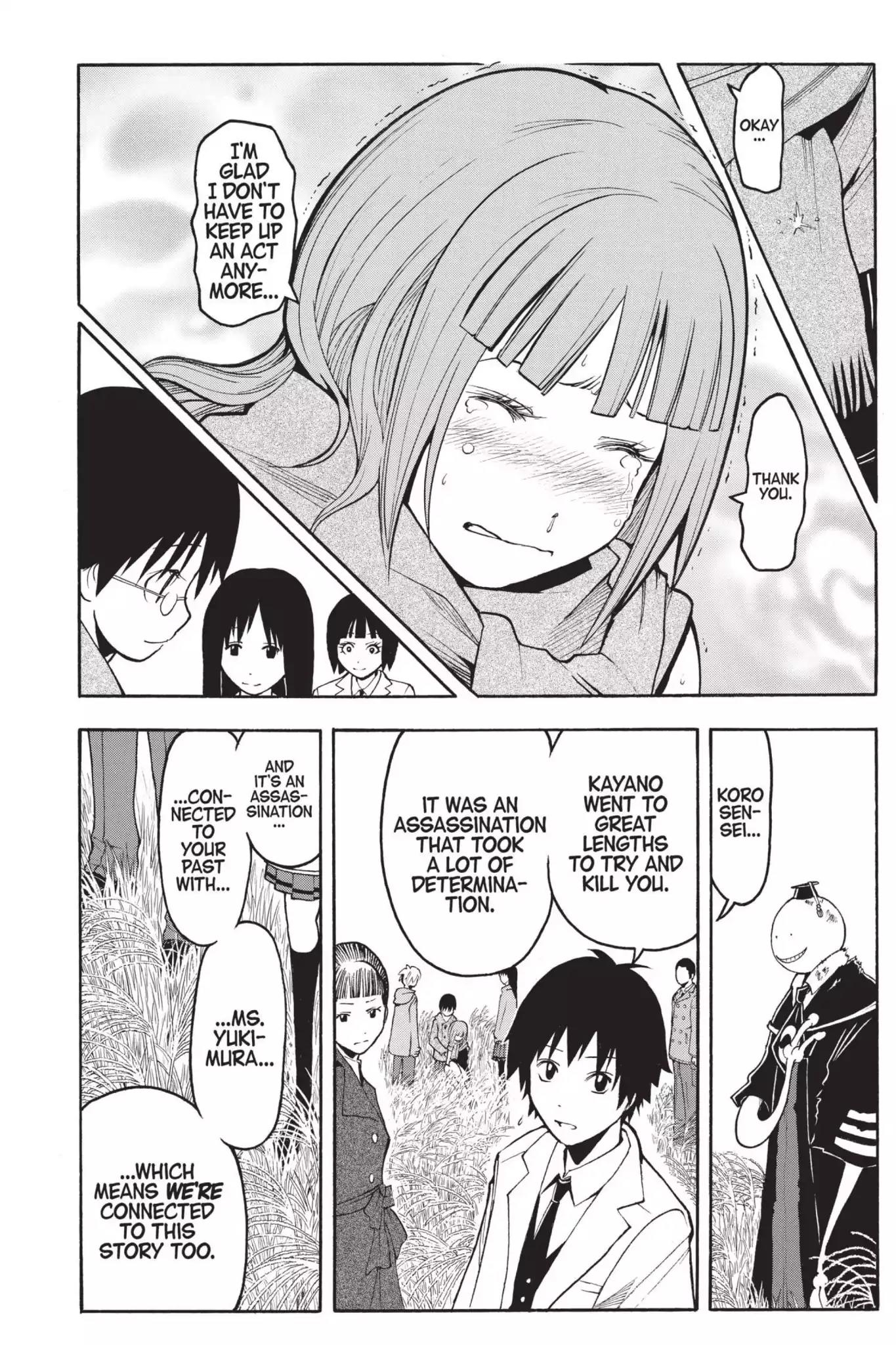 Ansatsu Kyoushitsu Chapter 133 page 12 - Chapter 133: Vol.15 CLASS 133: Time for a Confession