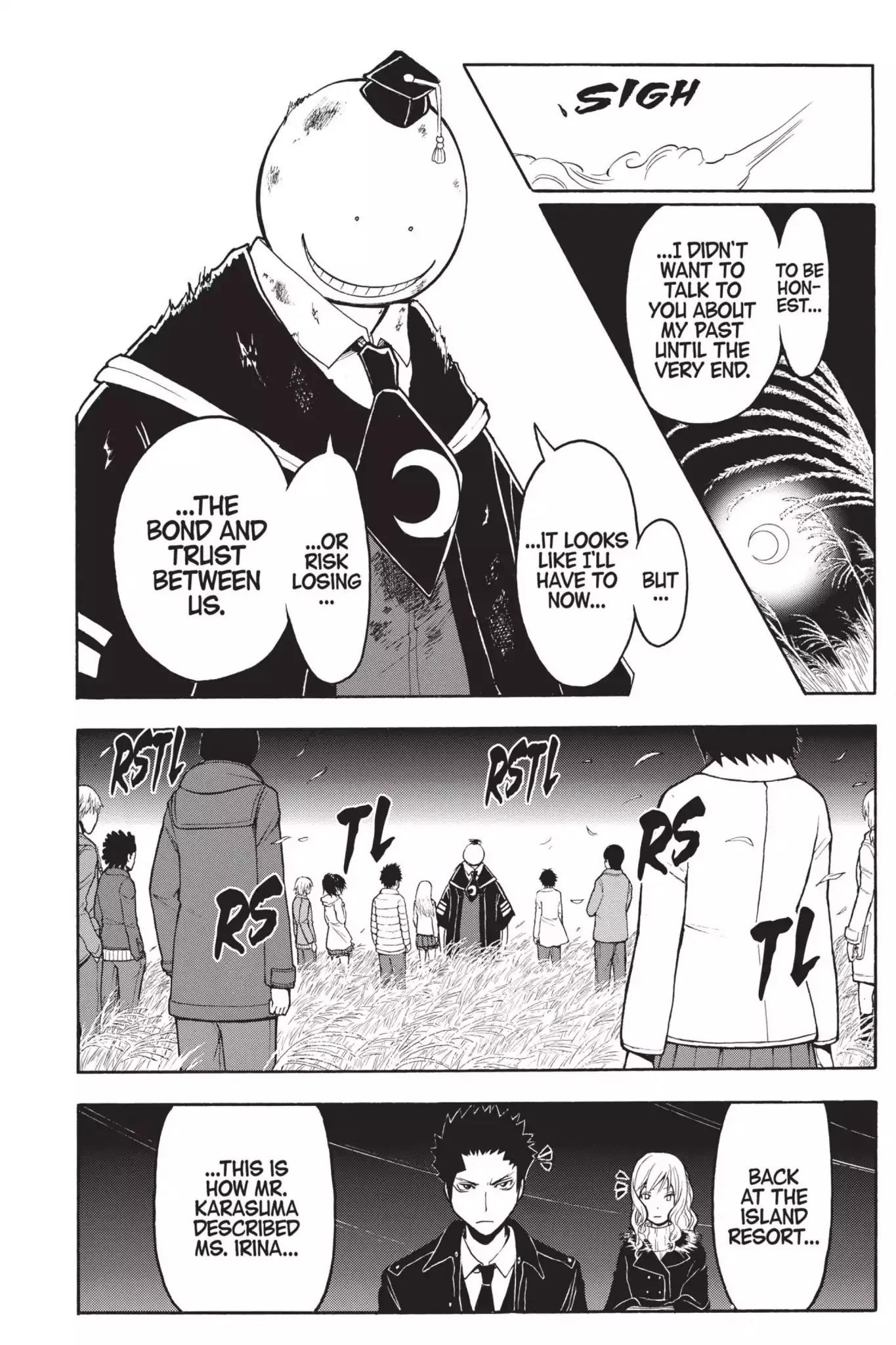 Ansatsu Kyoushitsu Chapter 133 page 14 - Chapter 133: Vol.15 CLASS 133: Time for a Confession