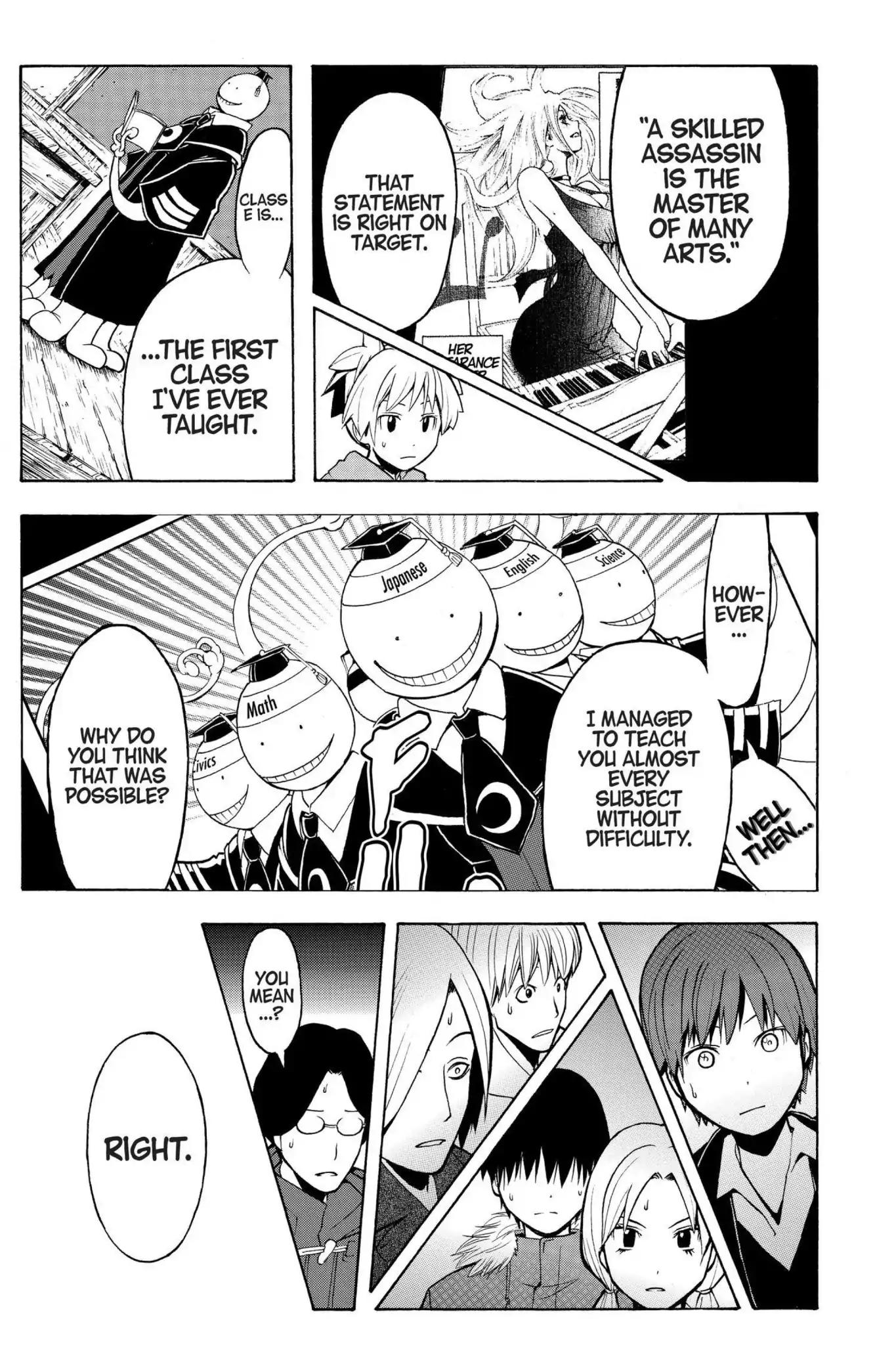 Ansatsu Kyoushitsu Chapter 133 page 15 - Chapter 133: Vol.15 CLASS 133: Time for a Confession