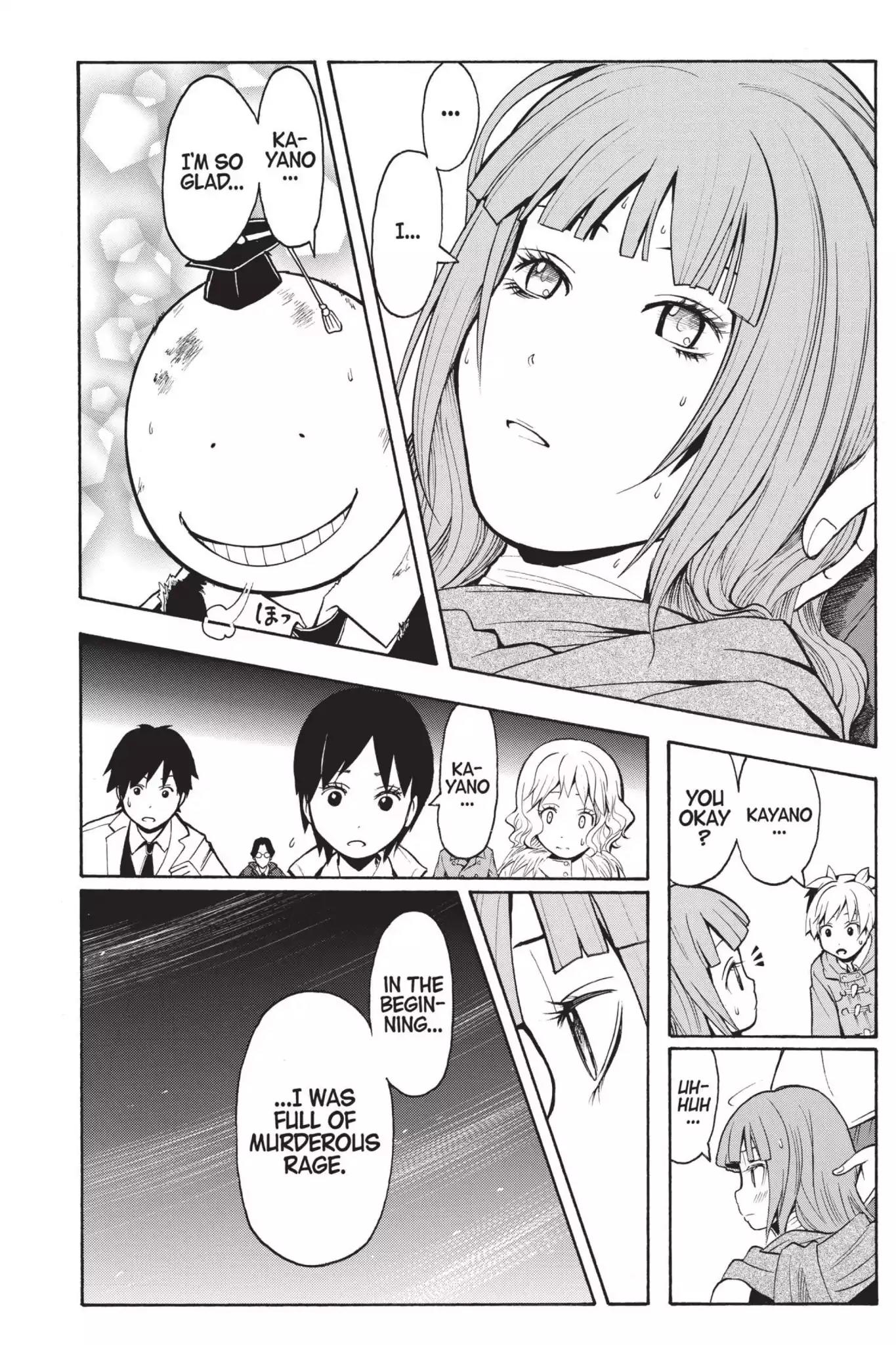 Ansatsu Kyoushitsu Chapter 133 page 8 - Chapter 133: Vol.15 CLASS 133: Time for a Confession