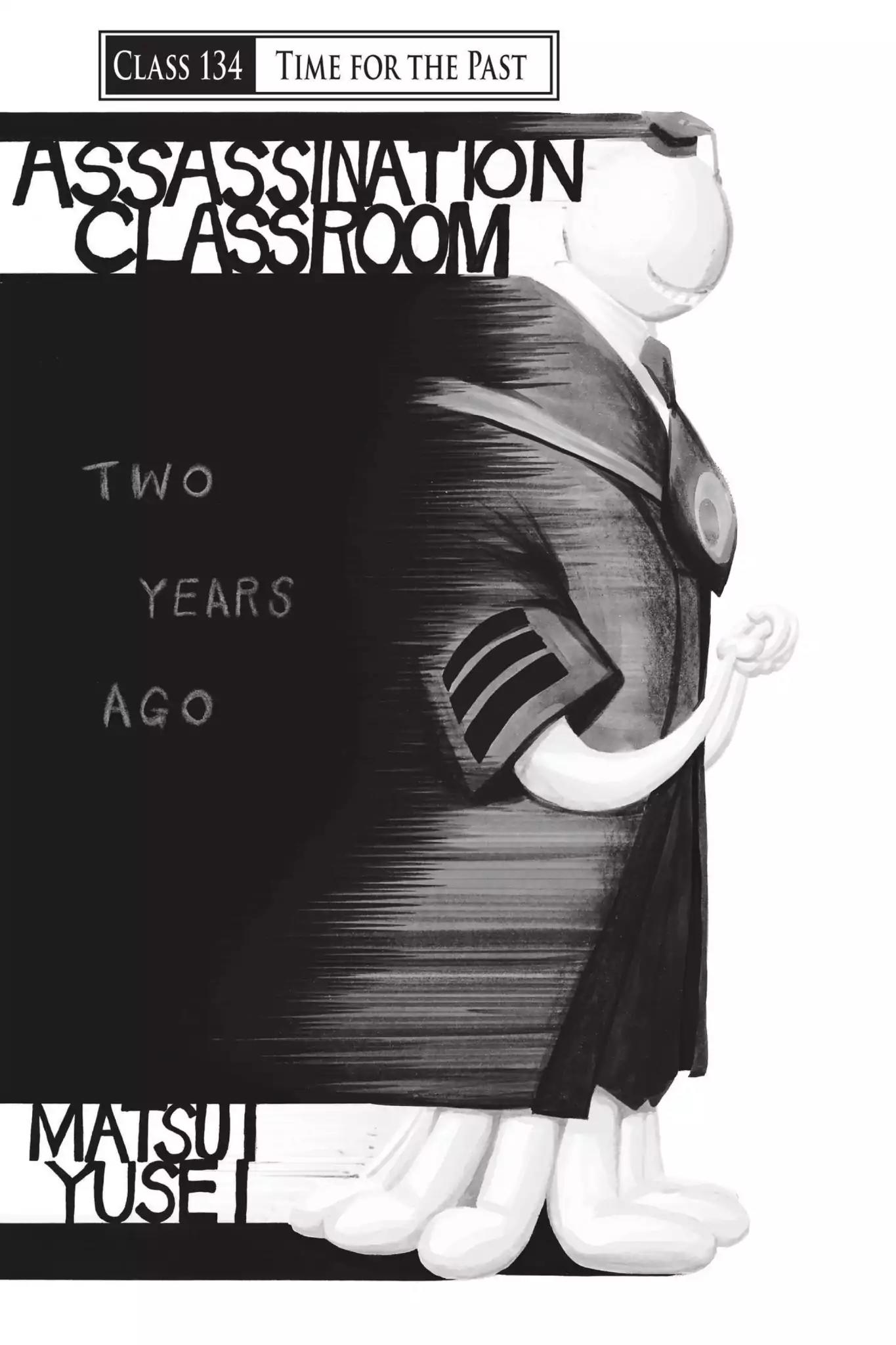 Ansatsu Kyoushitsu Chapter 134 page 8 - Chapter 134: Vol.16 CLASS 134: Time for the Past