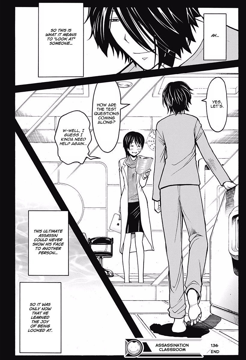 Ansatsu Kyoushitsu Chapter 136 page 19 - Chapter 136 : Past Time, Third Hour