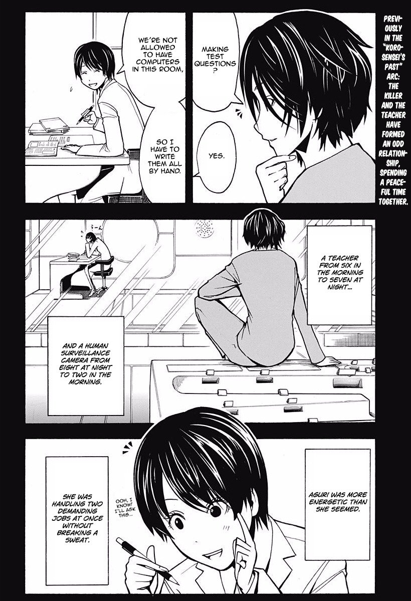 Ansatsu Kyoushitsu Chapter 136 page 3 - Chapter 136 : Past Time, Third Hour
