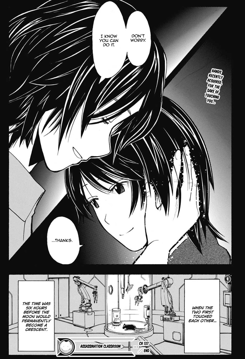 Ansatsu Kyoushitsu Chapter 137 page 20 - Chapter 137 : Past Time, 4th Hour
