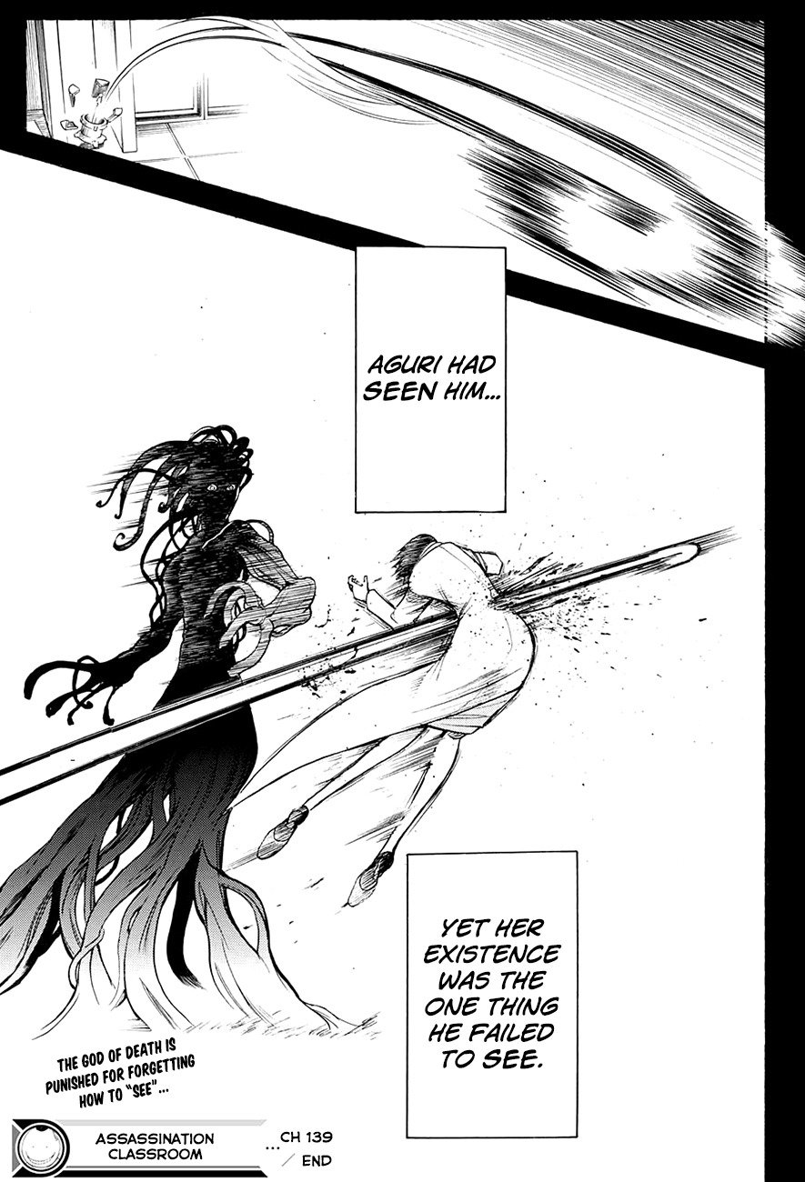 Ansatsu Kyoushitsu Chapter 139 page 19 - Chapter 139 : Past Time 6th Hour