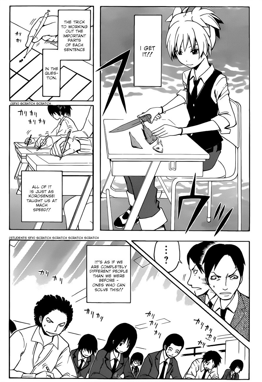 Ansatsu Kyoushitsu Chapter 14 page 10 - Chapter 14 : Test Time