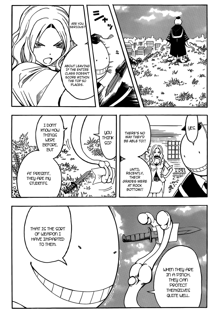 Ansatsu Kyoushitsu Chapter 14 page 7 - Chapter 14 : Test Time