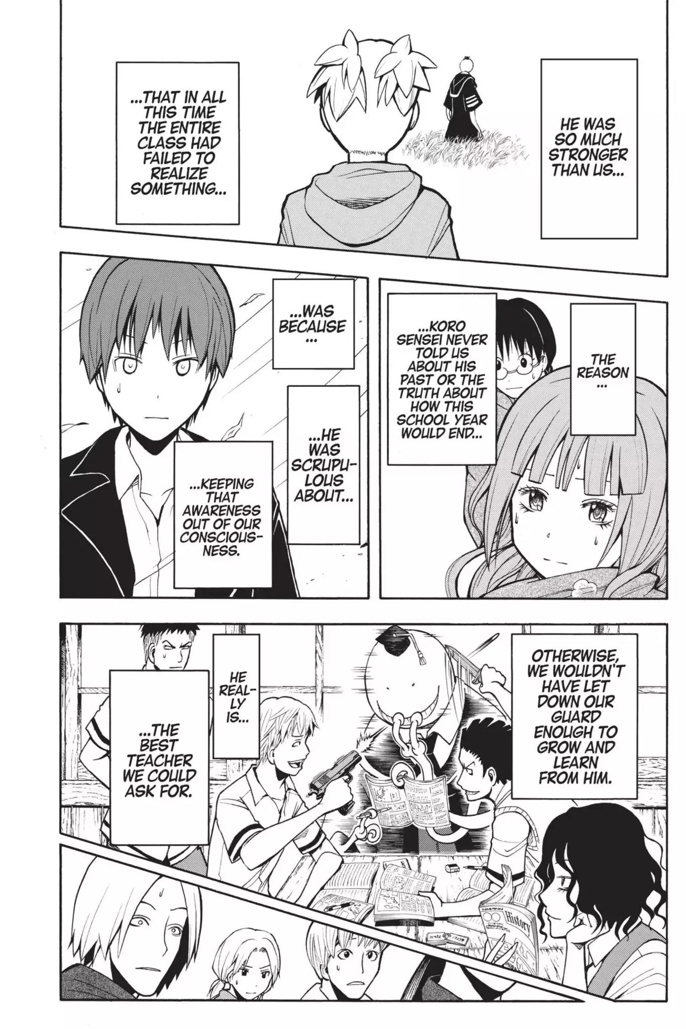 Ansatsu Kyoushitsu Chapter 141 page 10 - Chapter 141: Vol.16 CLASS 141: Time for Vacation-2nd Semester