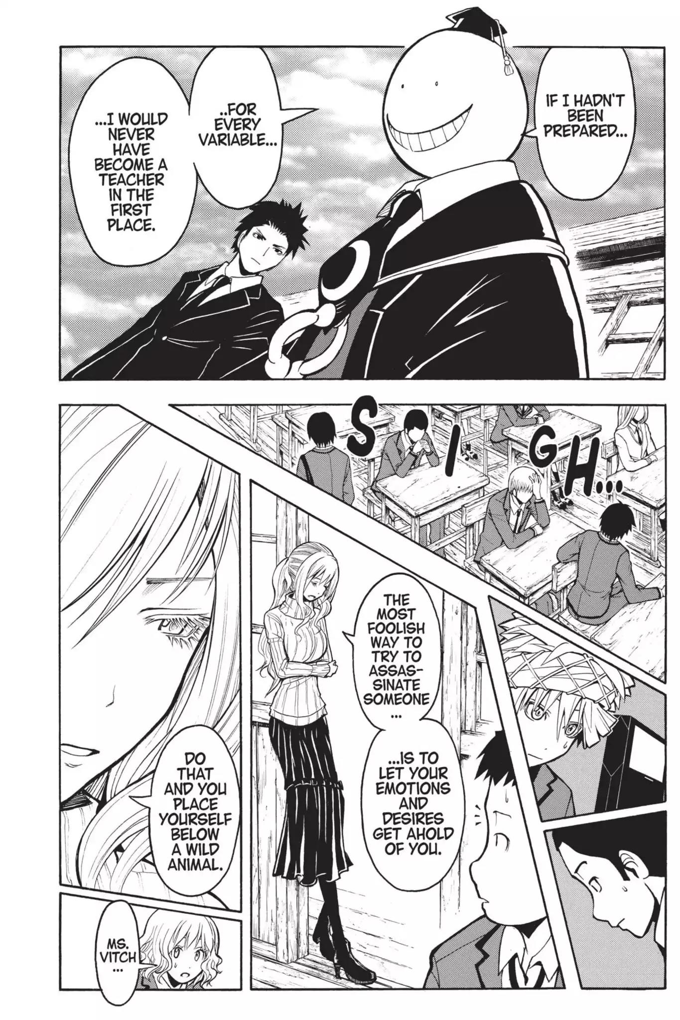 Ansatsu Kyoushitsu Chapter 142 page 12 - Chapter 142: Vol.16 CLASS 142: Time for Doubts