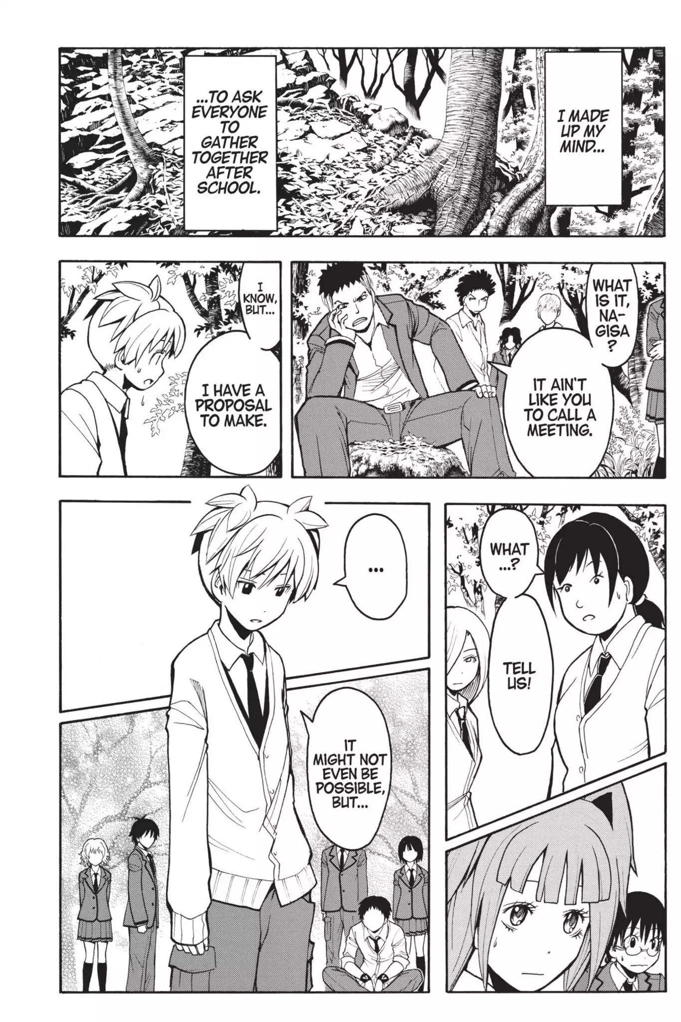 Ansatsu Kyoushitsu Chapter 142 page 14 - Chapter 142: Vol.16 CLASS 142: Time for Doubts