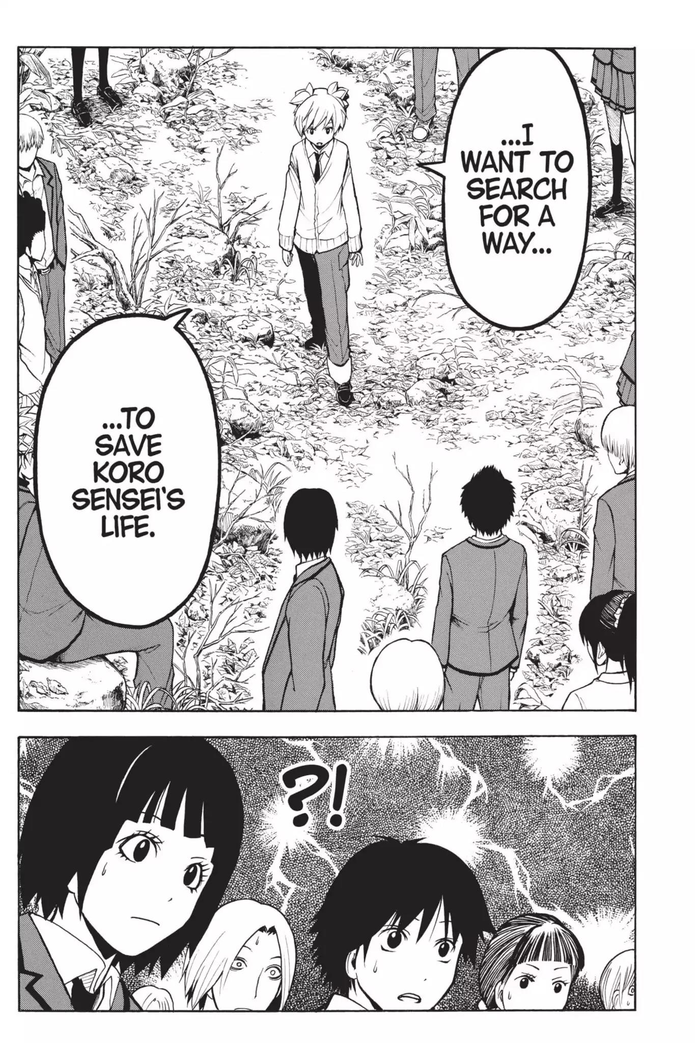 Ansatsu Kyoushitsu Chapter 142 page 15 - Chapter 142: Vol.16 CLASS 142: Time for Doubts