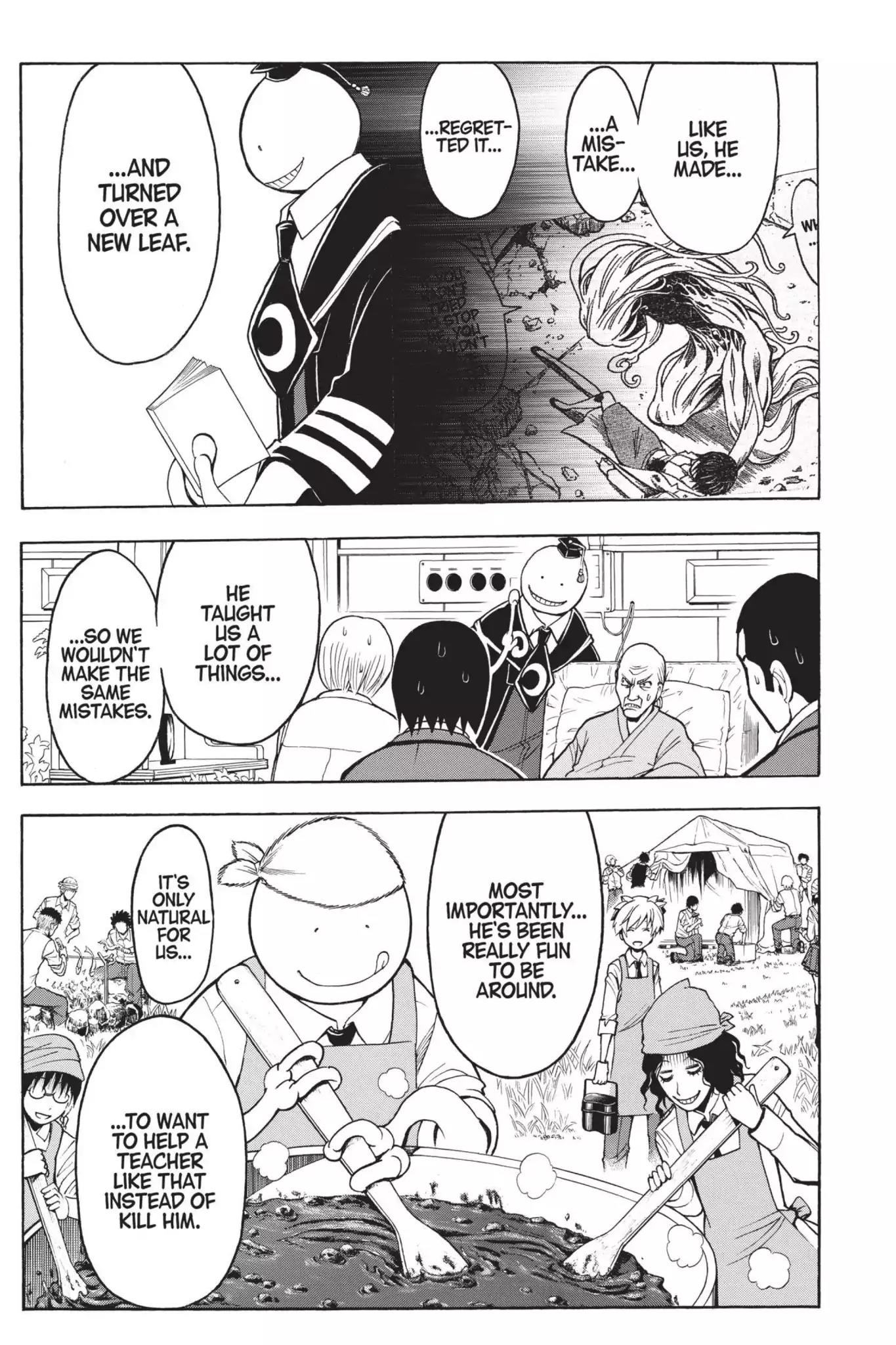 Ansatsu Kyoushitsu Chapter 142 page 17 - Chapter 142: Vol.16 CLASS 142: Time for Doubts