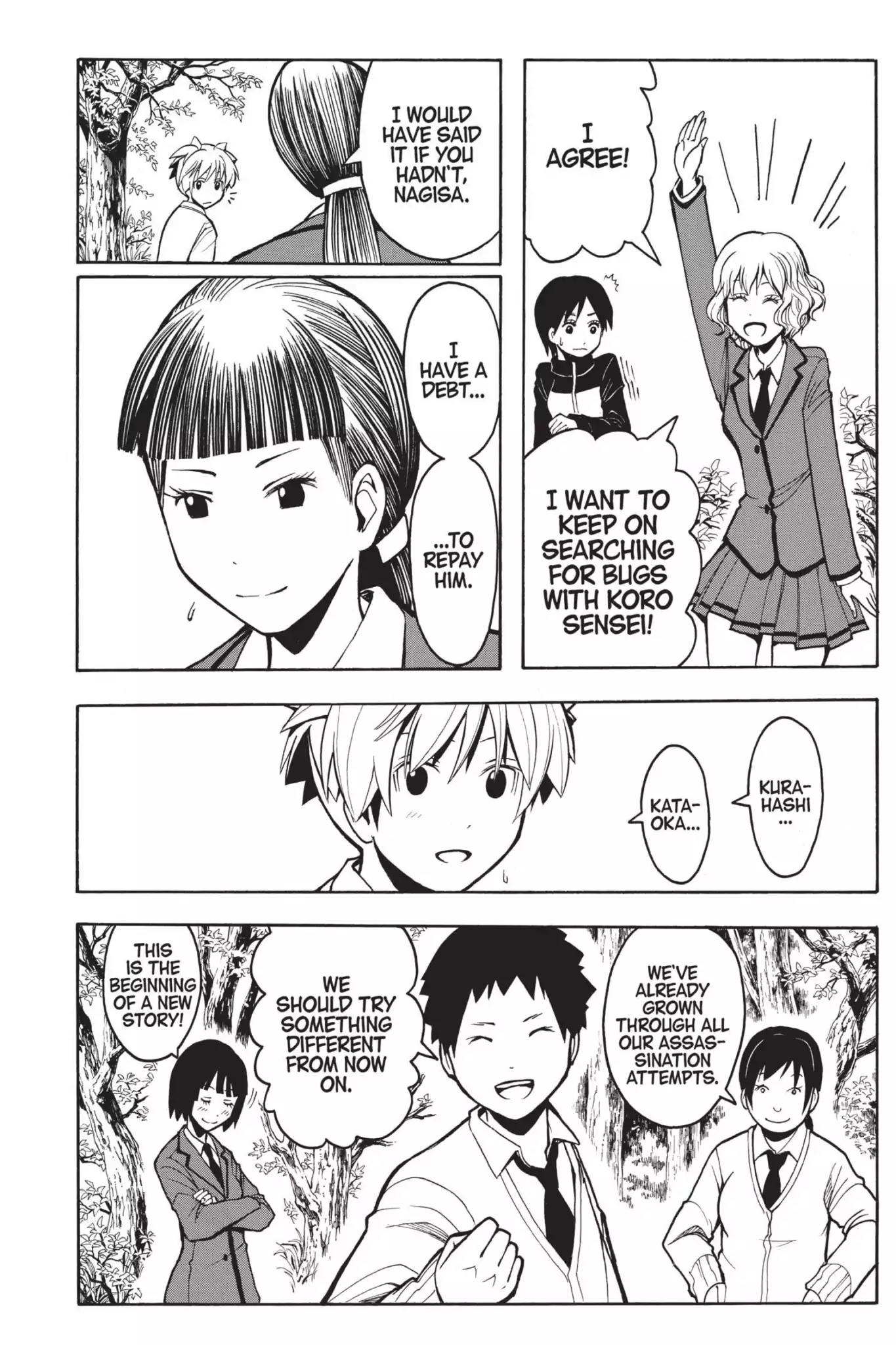 Ansatsu Kyoushitsu Chapter 142 page 18 - Chapter 142: Vol.16 CLASS 142: Time for Doubts