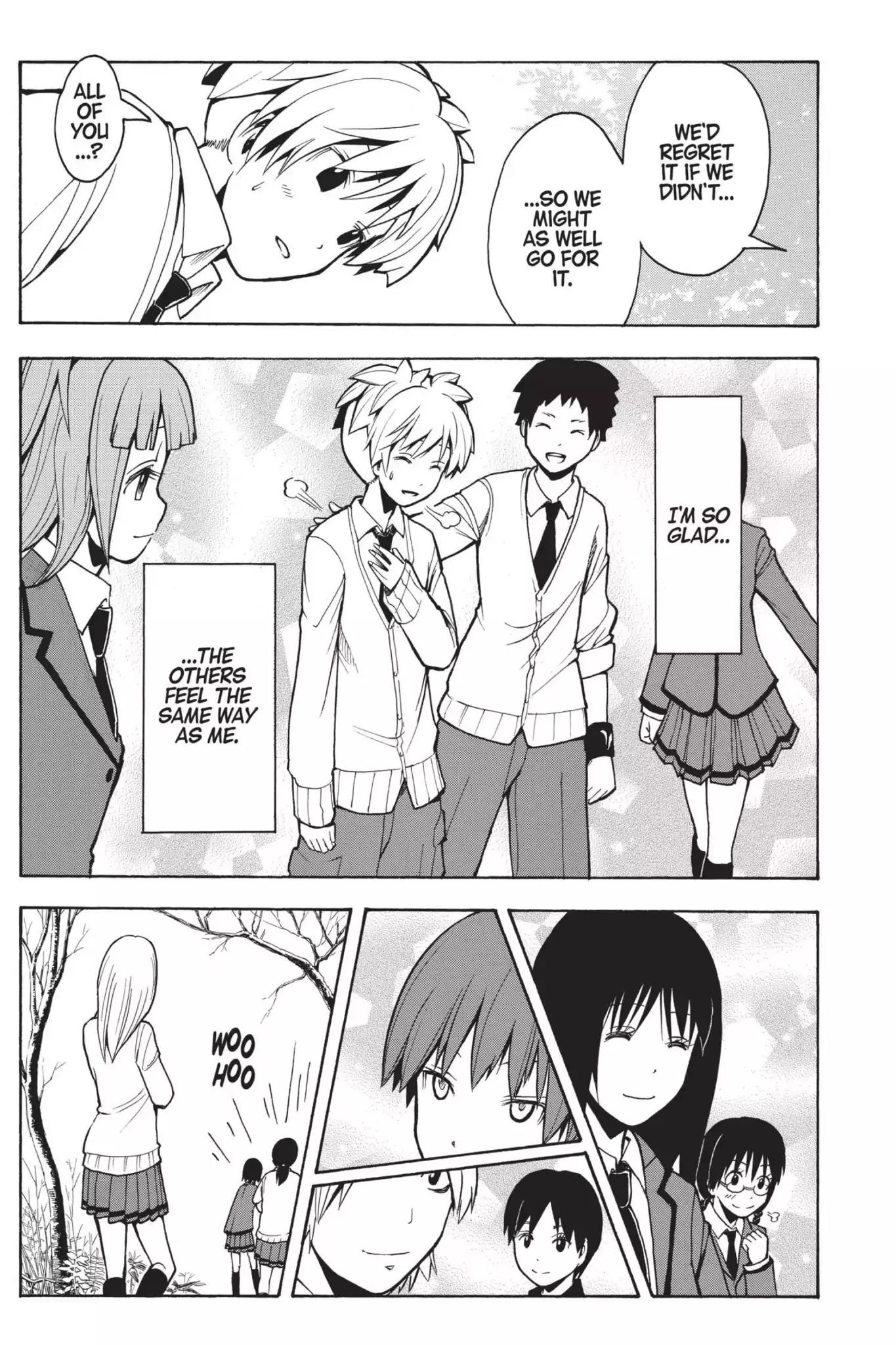 Ansatsu Kyoushitsu Chapter 142 page 19 - Chapter 142: Vol.16 CLASS 142: Time for Doubts
