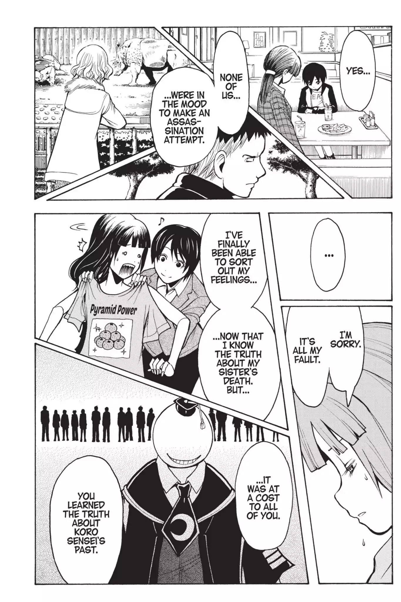 Ansatsu Kyoushitsu Chapter 142 page 2 - Chapter 142: Vol.16 CLASS 142: Time for Doubts