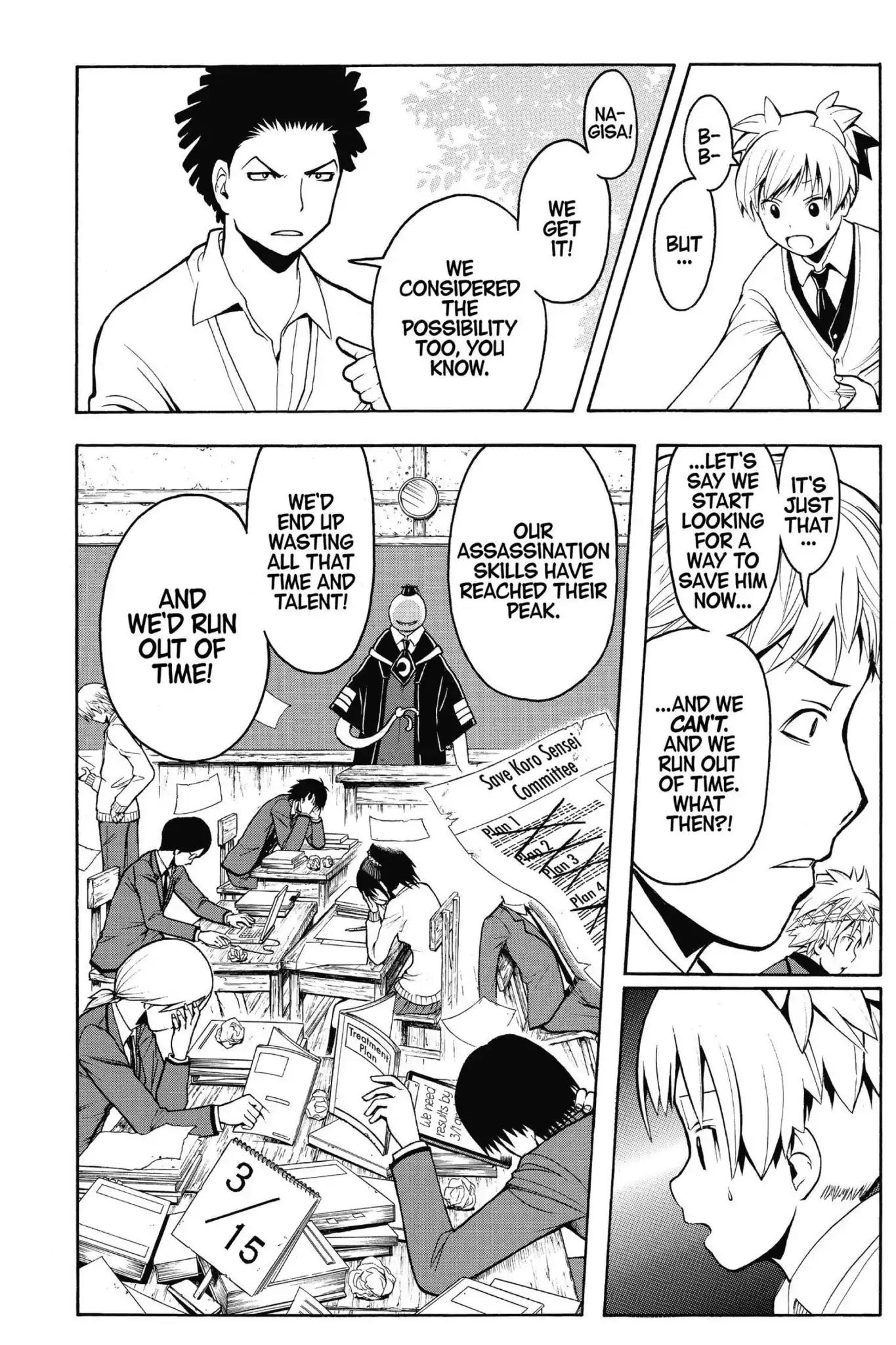 Ansatsu Kyoushitsu Chapter 143 page 10 - Chapter 143: Vol.17 CLASS 143: Time for a Breakup