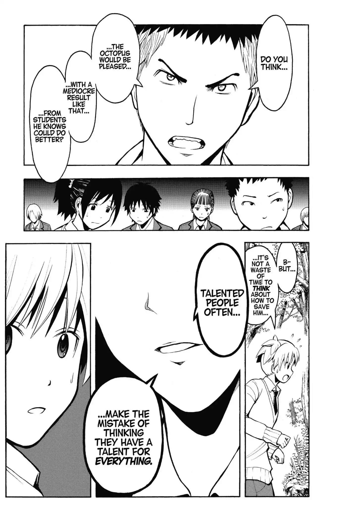 Ansatsu Kyoushitsu Chapter 143 page 11 - Chapter 143: Vol.17 CLASS 143: Time for a Breakup