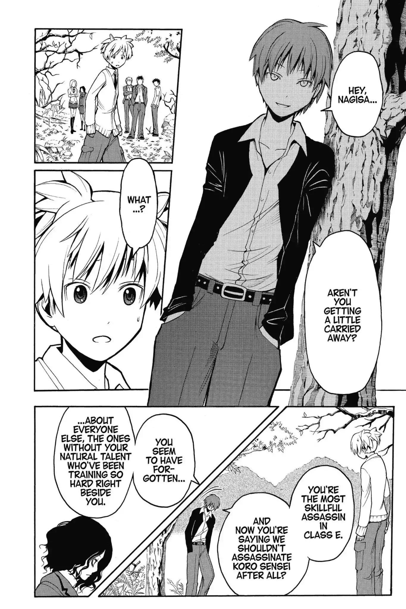Ansatsu Kyoushitsu Chapter 143 page 12 - Chapter 143: Vol.17 CLASS 143: Time for a Breakup