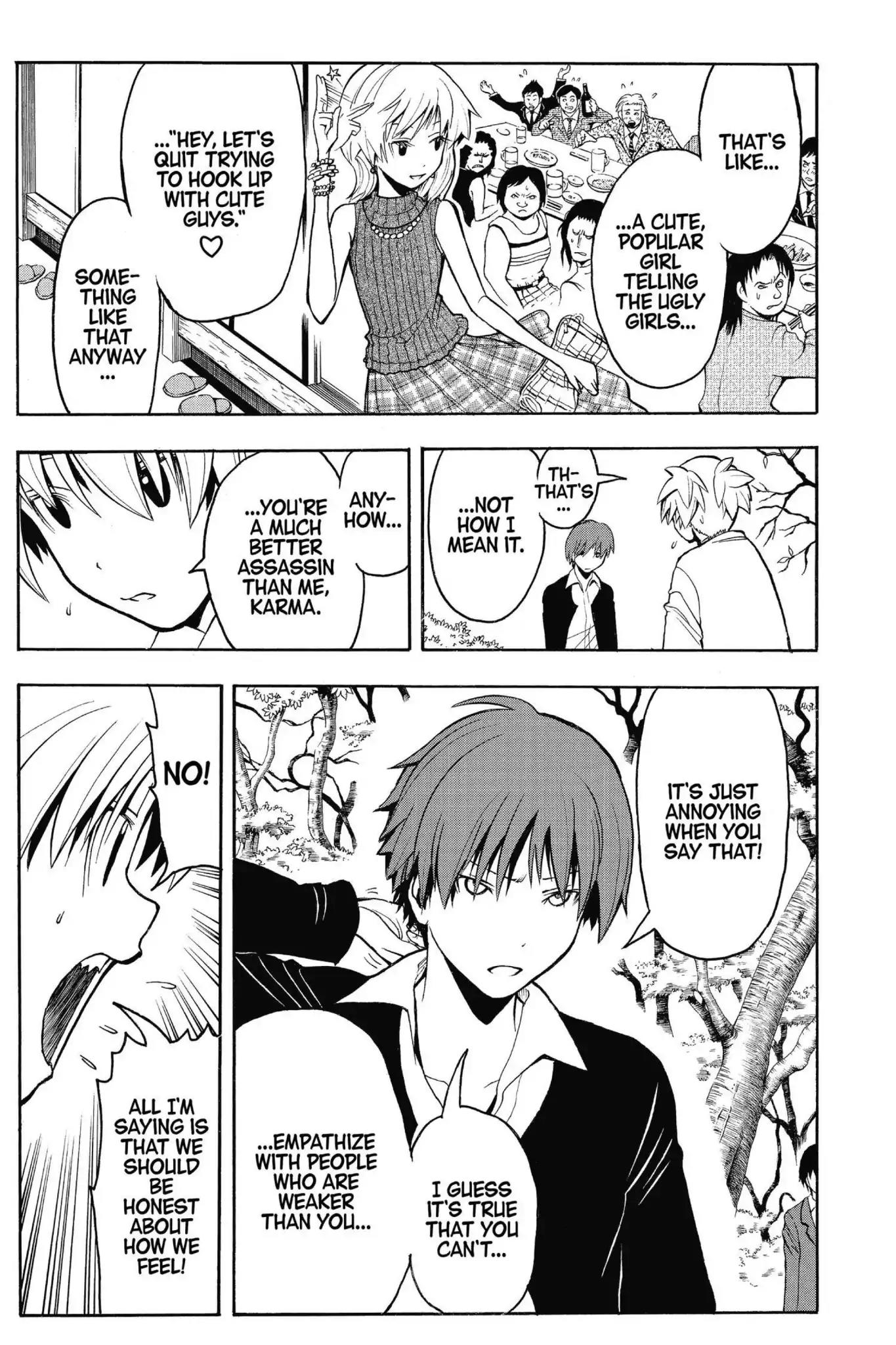 Ansatsu Kyoushitsu Chapter 143 page 13 - Chapter 143: Vol.17 CLASS 143: Time for a Breakup